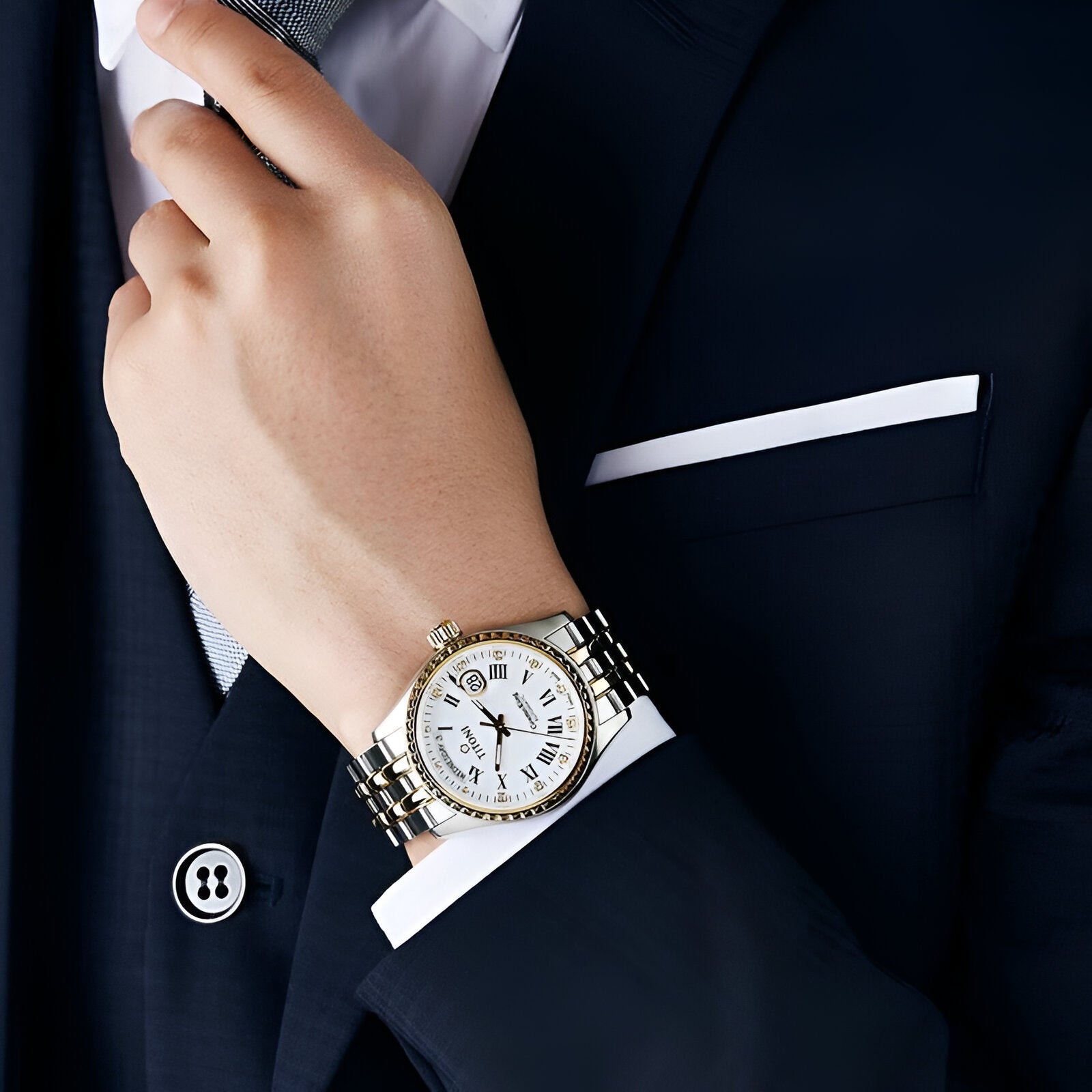 TITONI Titoni Cosmo King Swiss Automatic Watch 797 Sy-019