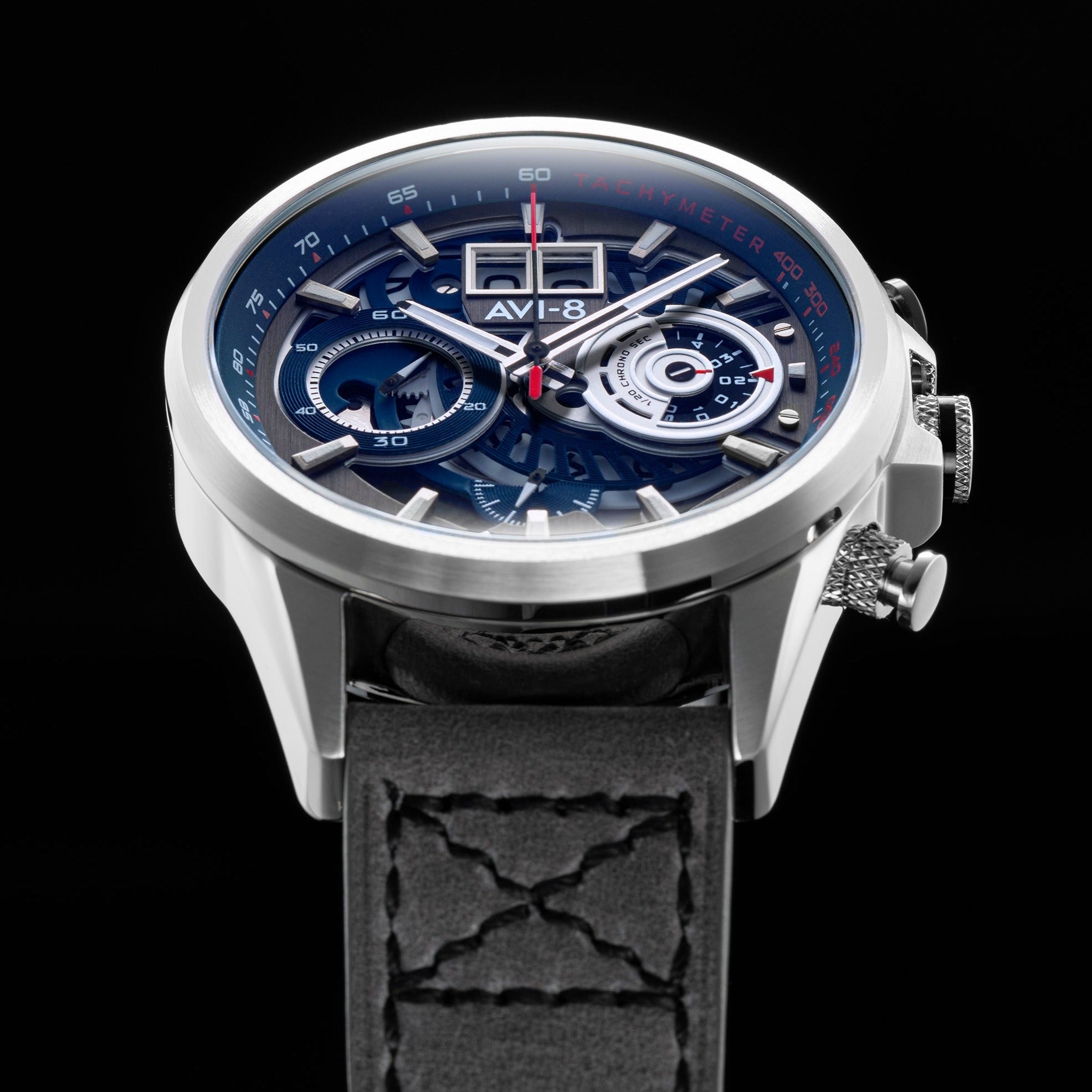 AVI-8 AVI-8 Hawker Harrier Matador Men's Japanese Quartz Chronograph Marine Grey Watch AV-4065-04