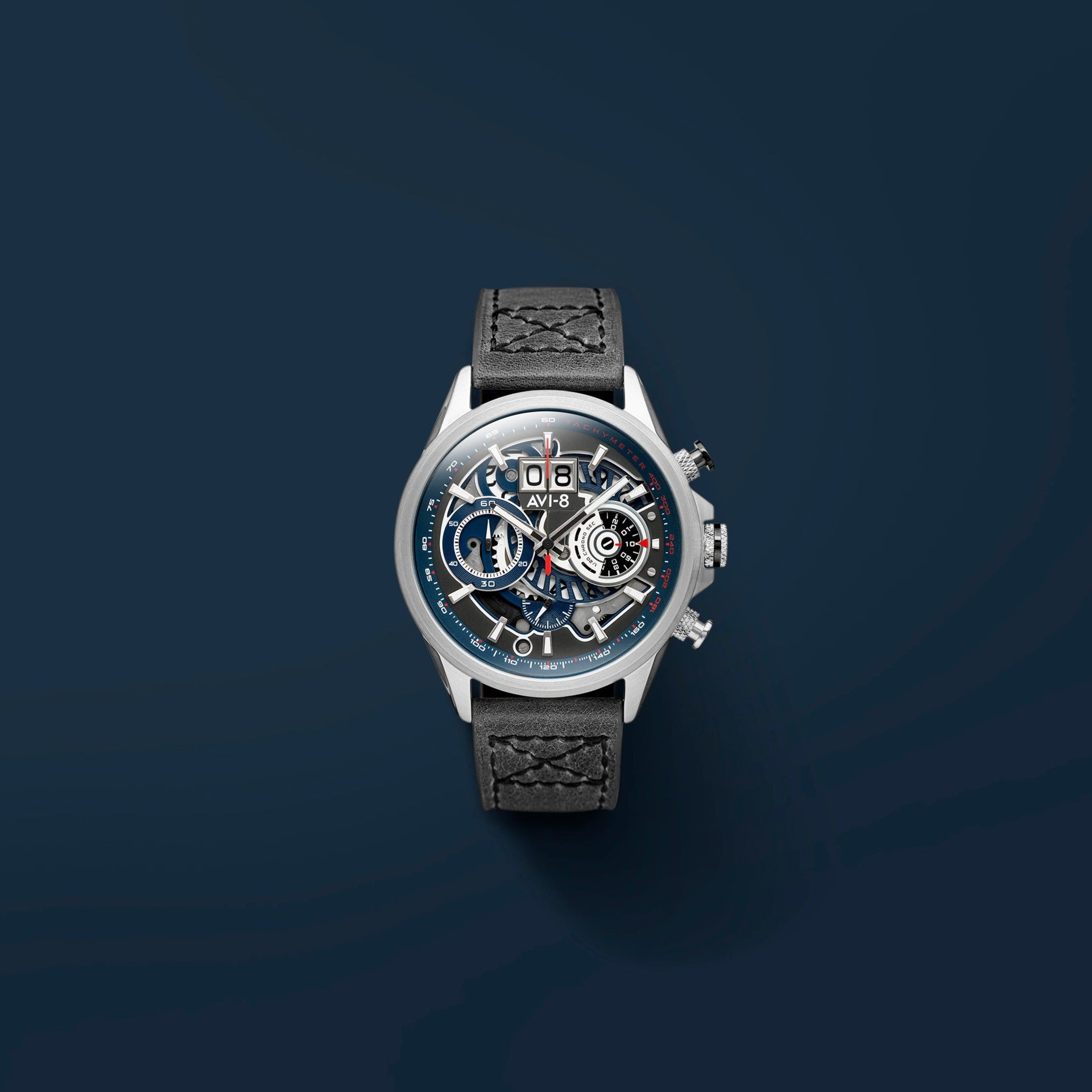 AVI-8 AVI-8 Hawker Harrier Matador Men's Japanese Quartz Chronograph Marine Grey Watch AV-4065-04