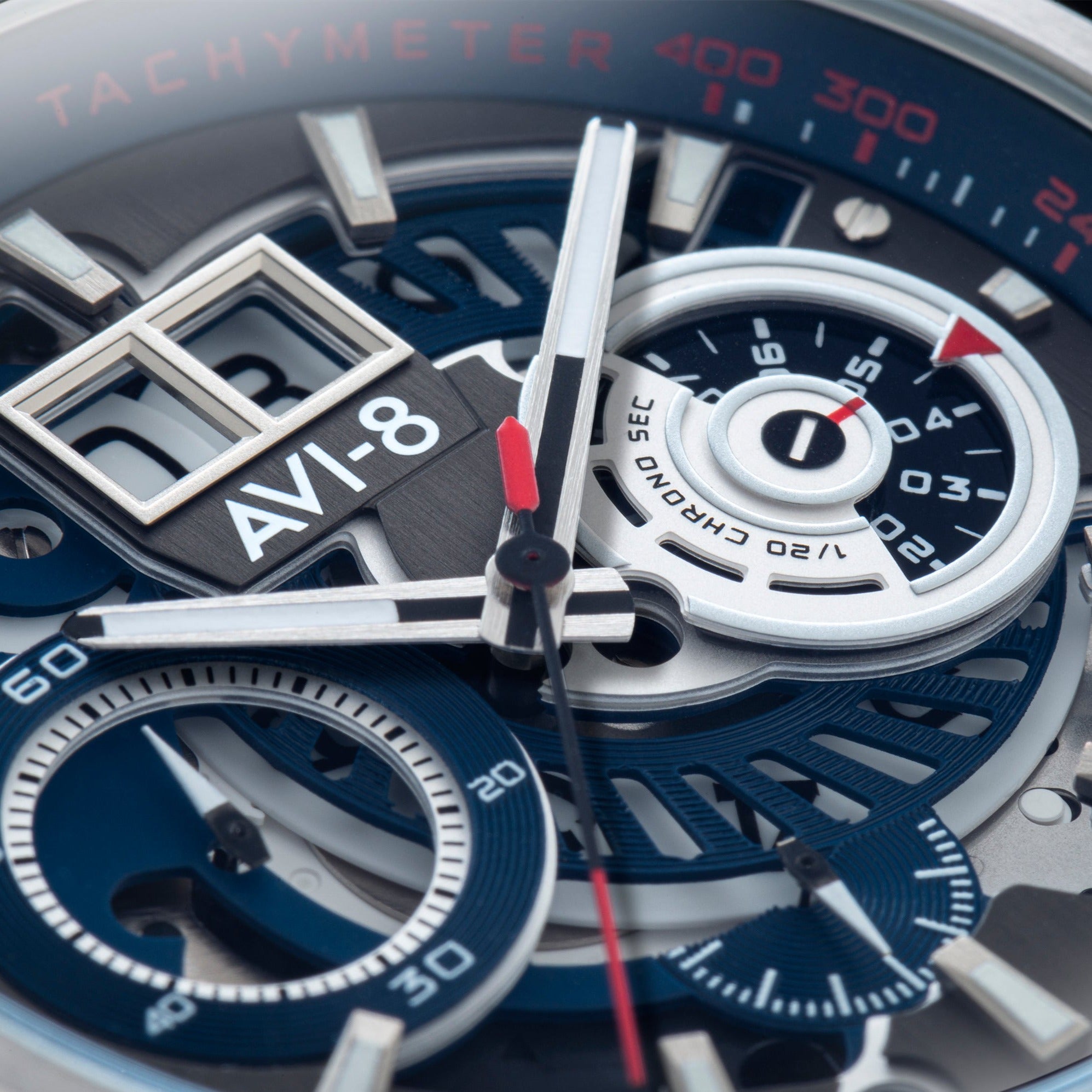 AVI-8 AVI-8 Hawker Harrier Matador Men's Japanese Quartz Chronograph Marine Grey Watch AV-4065-04