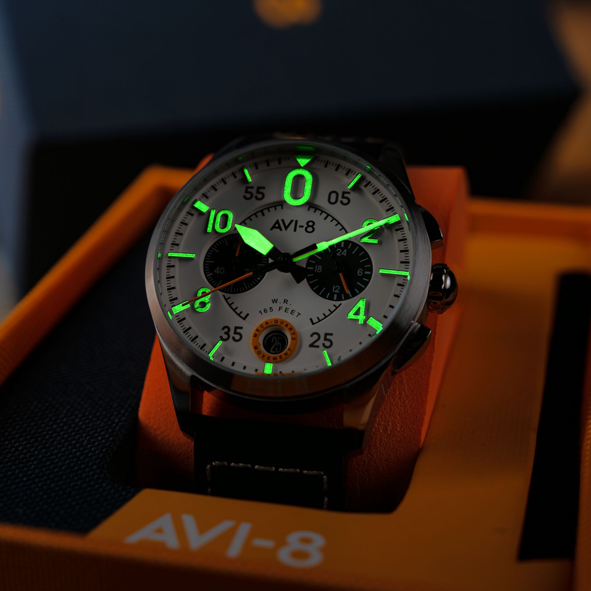 AVI-8 AVI-8 Spitfire Lock Chronograph Bethlem Imperial War Museum Edition Men's Watch AV-4089-0B
