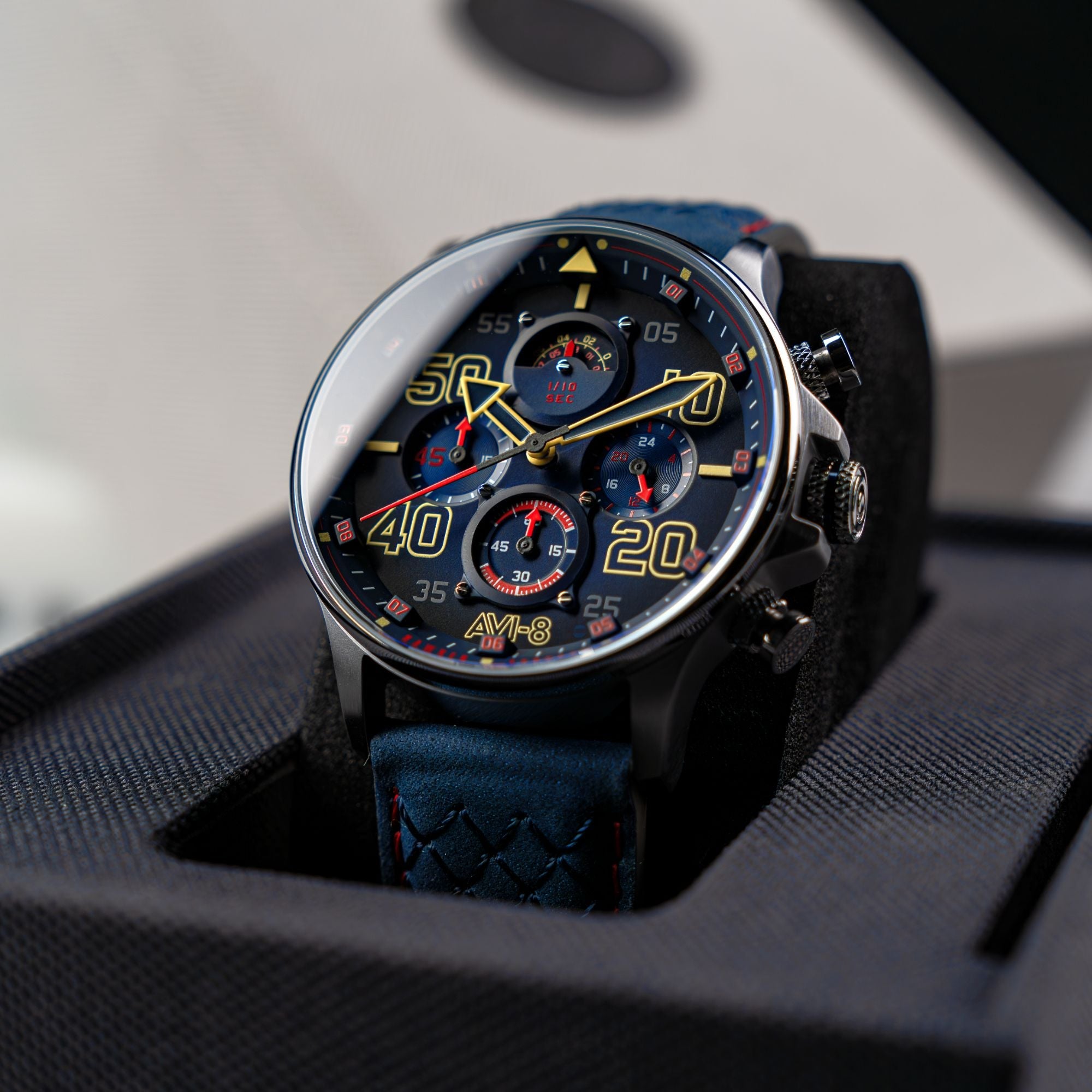 AVI-8 AVI-8 Hawker Typhoon Coningham Chronograph Rumbold Men's Watch AV-4093-0C