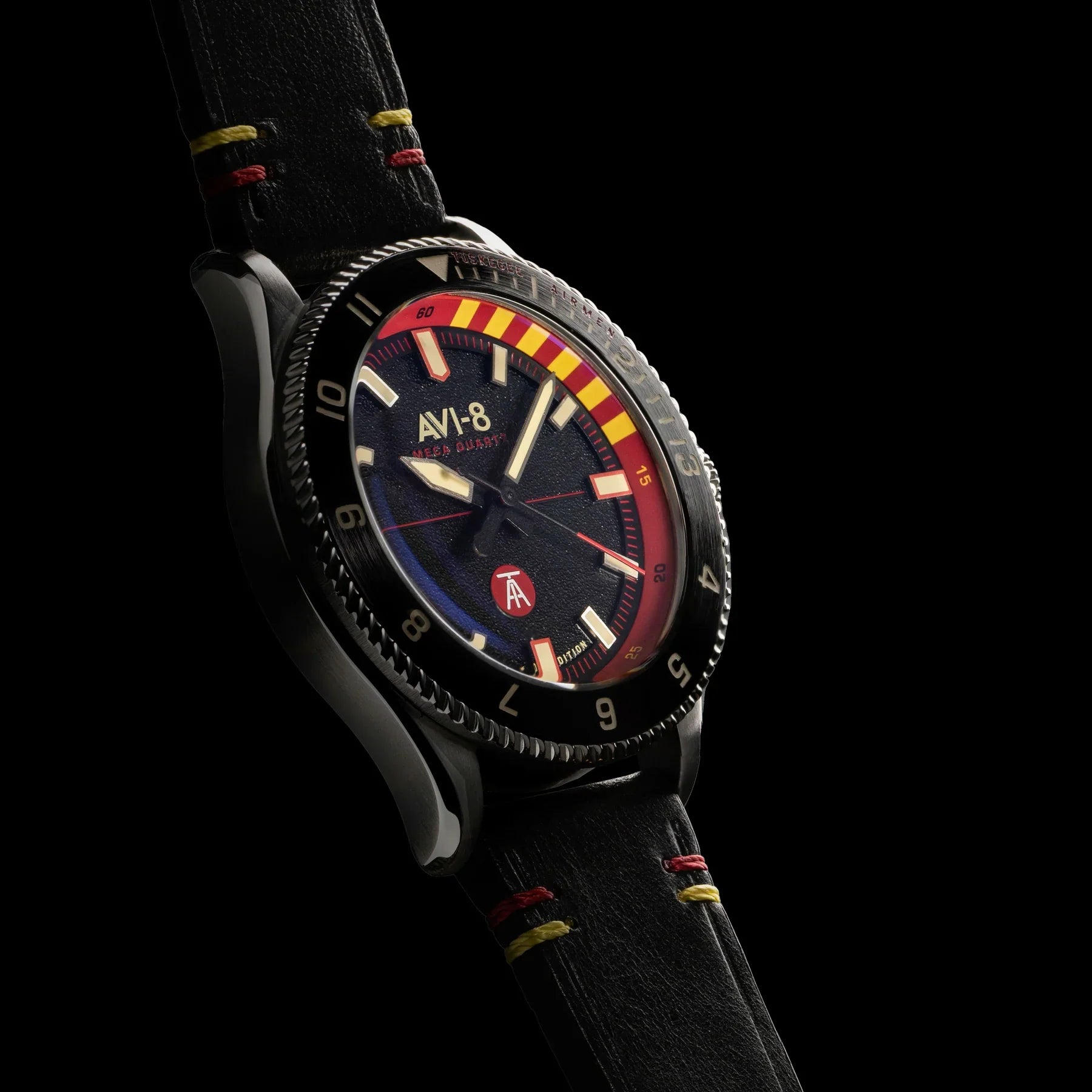 AVI-8 AVI-8 Men's Licata Tuskegee Airmen Meca-Quartz Limited Edition Watch AV-4103-01