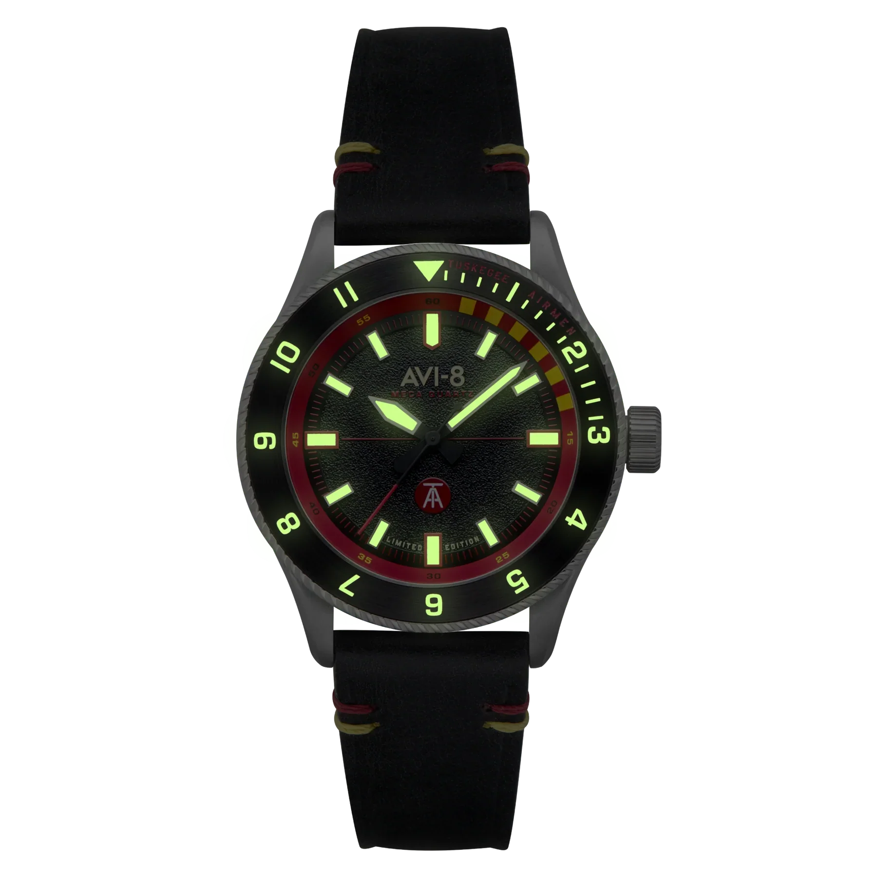 AVI-8 AVI-8 Men's Licata Tuskegee Airmen Meca-Quartz Limited Edition Watch AV-4103-01