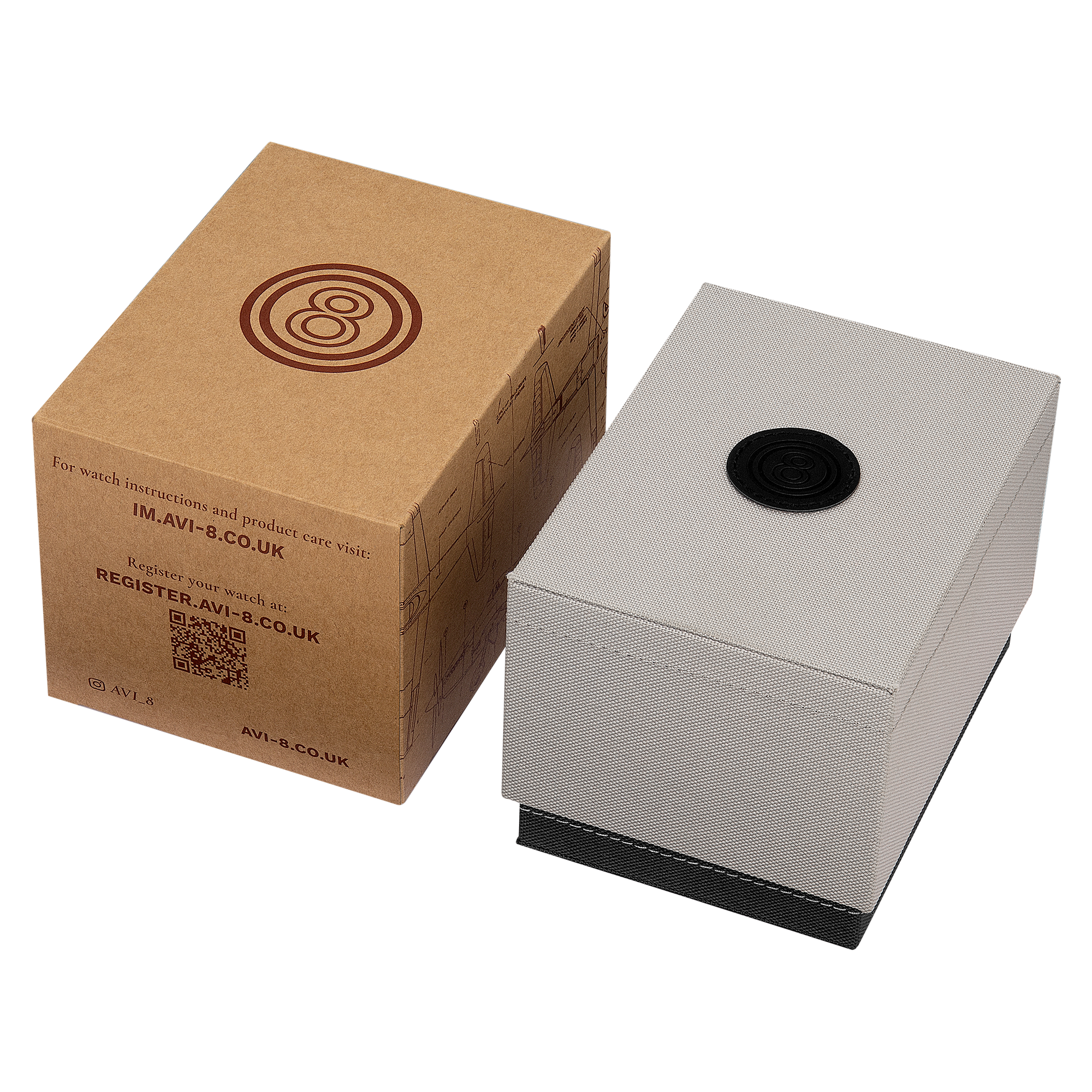 AVI-8 AVI-8 Hawker Harrier Hud Automatic Gradient Orange Men's Watch AV-4117-03