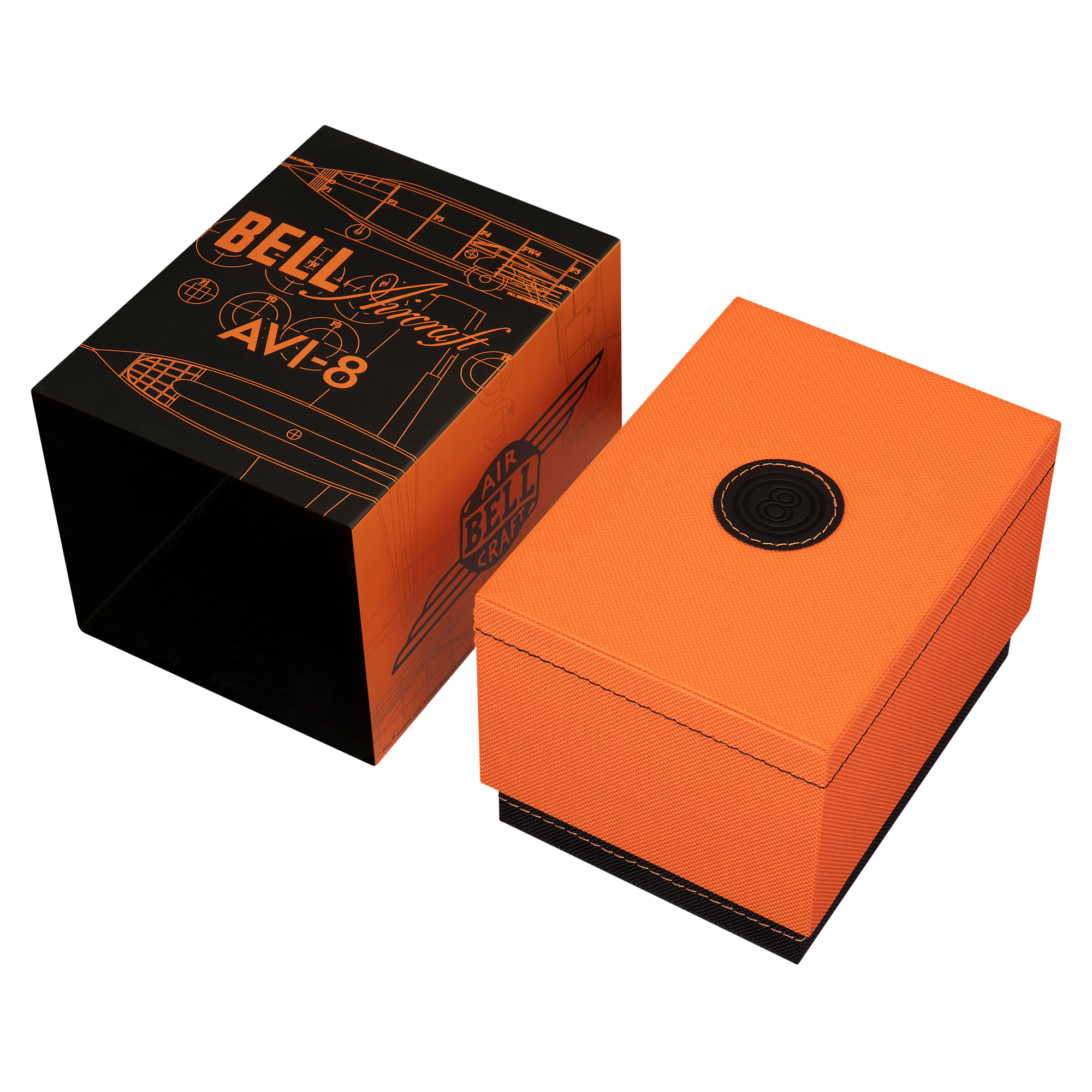 AVI-8 AVI-8 Bell X-1 Machbuster Chronograph Aviation Blue Men's Watch AV-4118-01