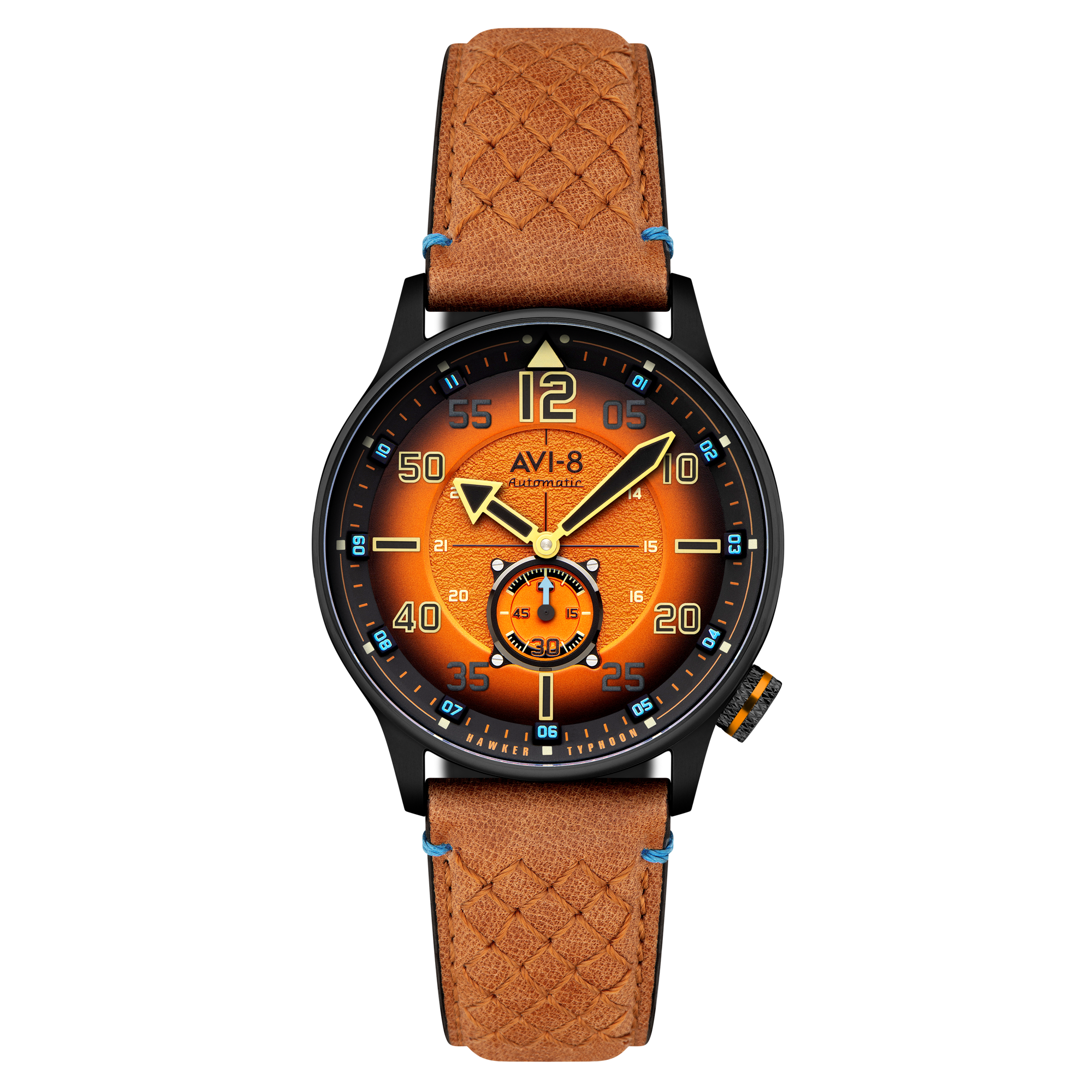 AVI-8 AVI-8 Hawker Typhoon Baldwin Automatic Burnt Orange Men's Watch AV-4119-02