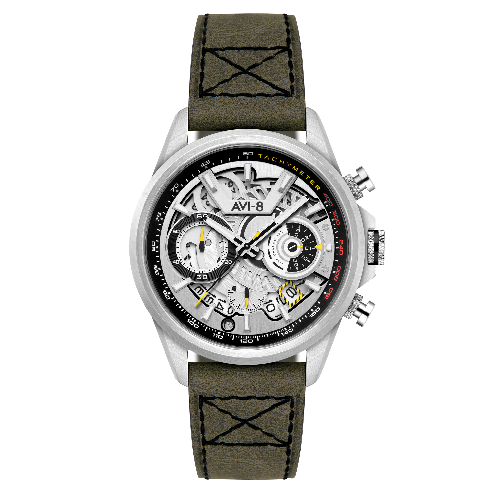 AVI-8 AVI-8 Hawker Harrier Matador (2025 Edition) Chronograph Storm Grey Men's Watch AV-4125-01