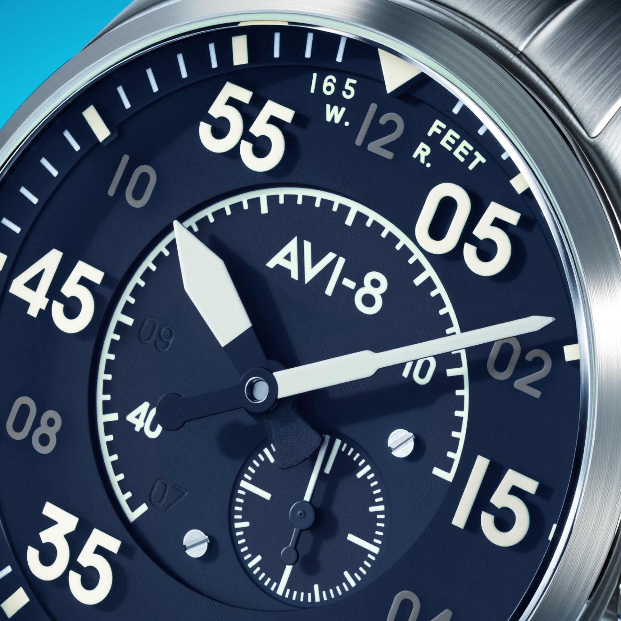 AVI-8 AVI-8 Spitfire Type 300 Automatic Sky Gauge Men's Watch AV-4147-11