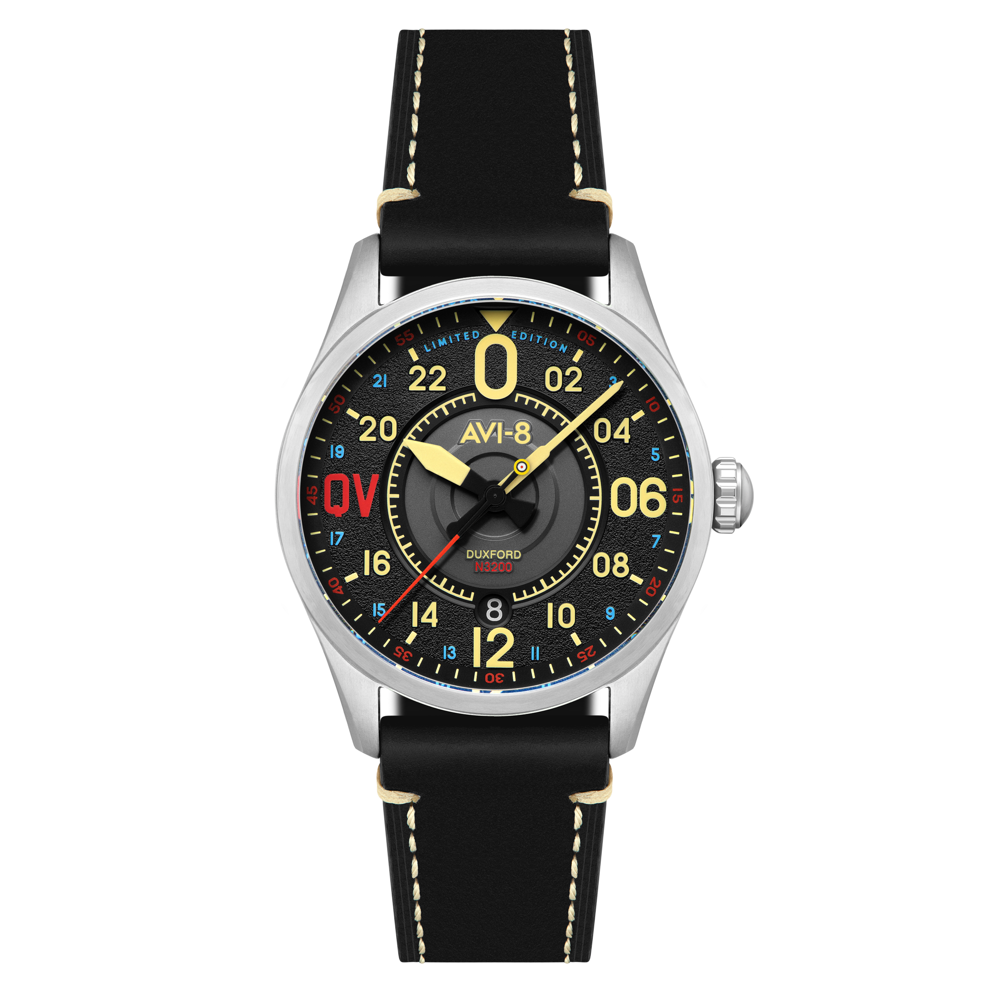 AVI-8 AVI-8 Spitfire N3200 Imperial War Museums 24 Hour Automatic Limited Edition Eastleigh Men's Watch AV-4149-01
