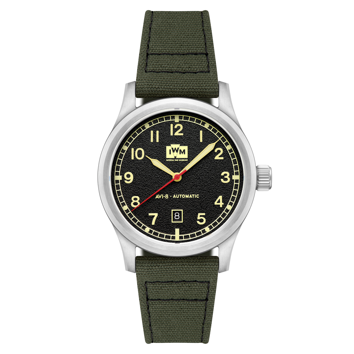 AVI-8 AVI-8 Flyboy Engineer Automatic Imperial War Museums Fieldmaster Edition Ashen Flight Men's Watch AV-4161-01
