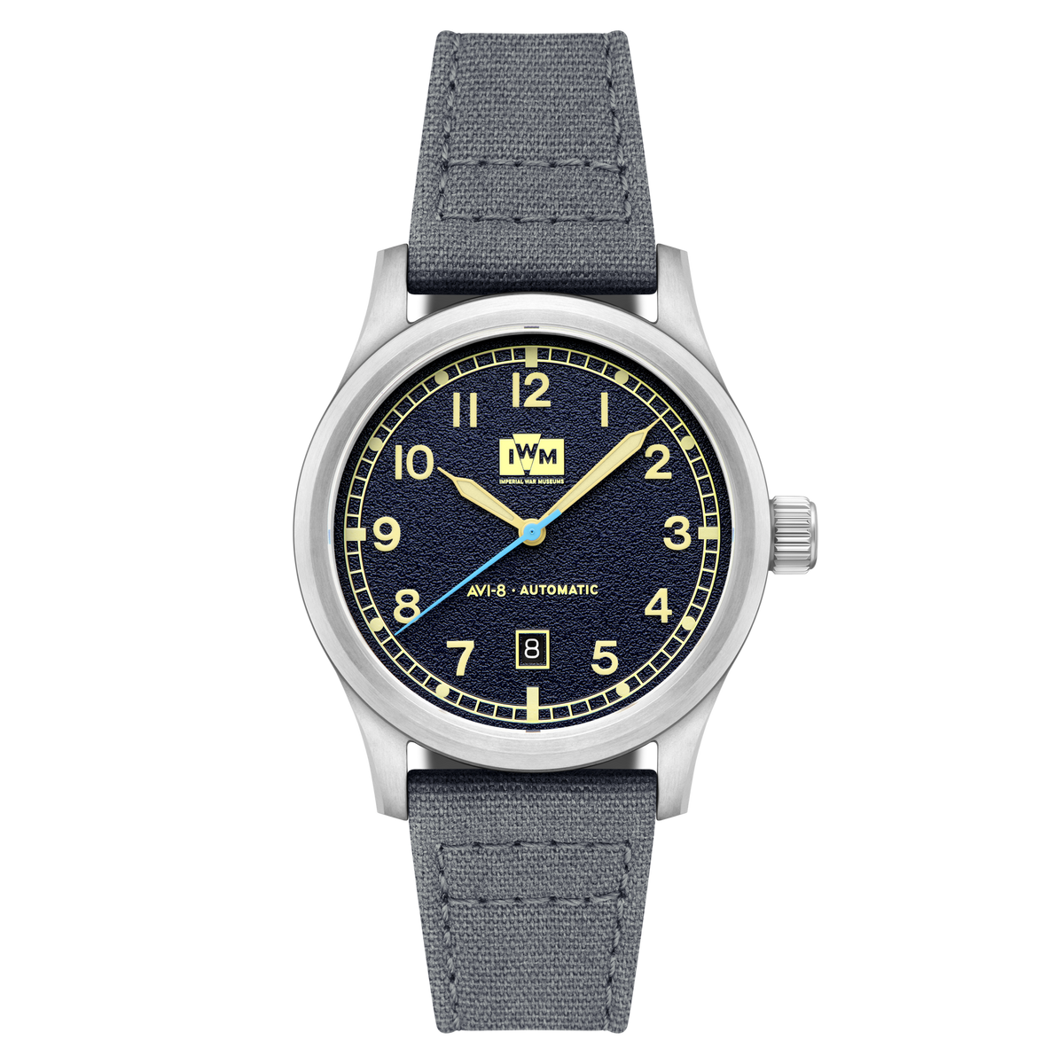AVI-8 AVI-8 Flyboy Engineer Automatic Imperial War Museums Fieldmaster Edition Wingman Blue Men's Watch AV-4161-02