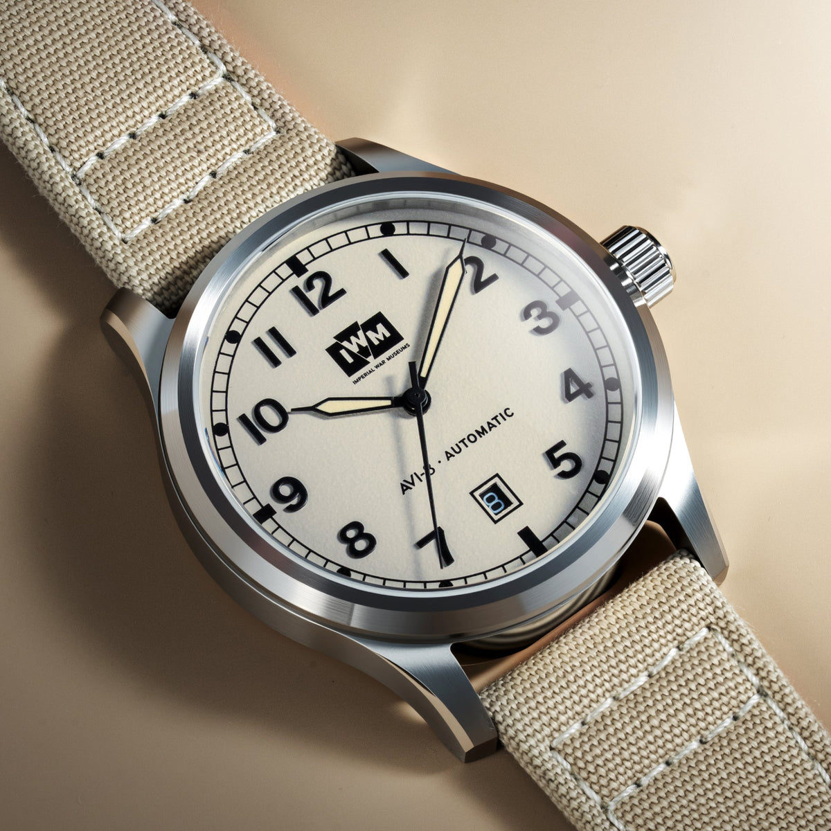 AVI-8 AVI-8 Flyboy Engineer Automatic Imperial War Museums Fieldmaster Edition Service Steel Men's Watch AV-4161-03