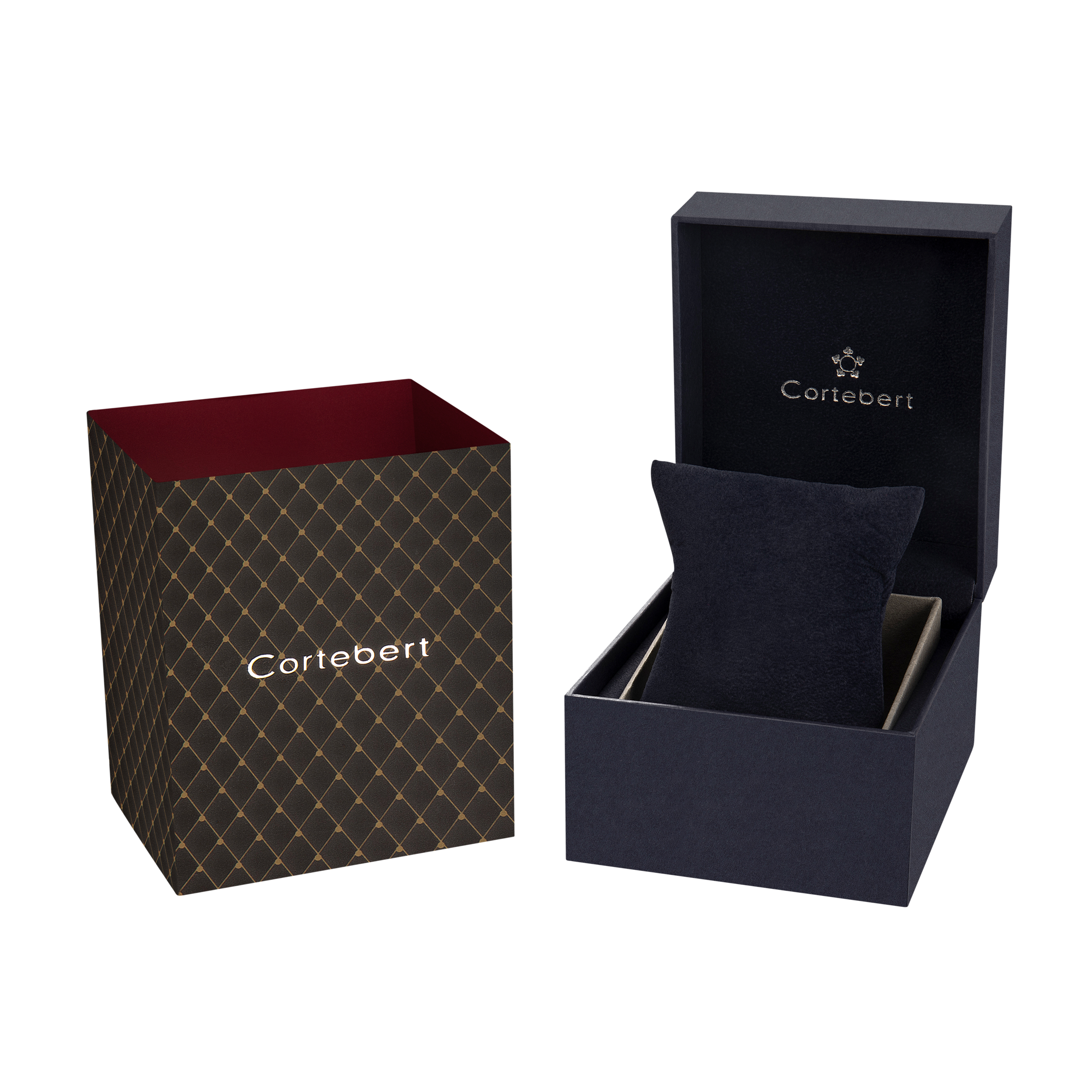 CORTEBERT Cortebert Toulon Multifunction Dark Blue Men's Watch CB-3017-33