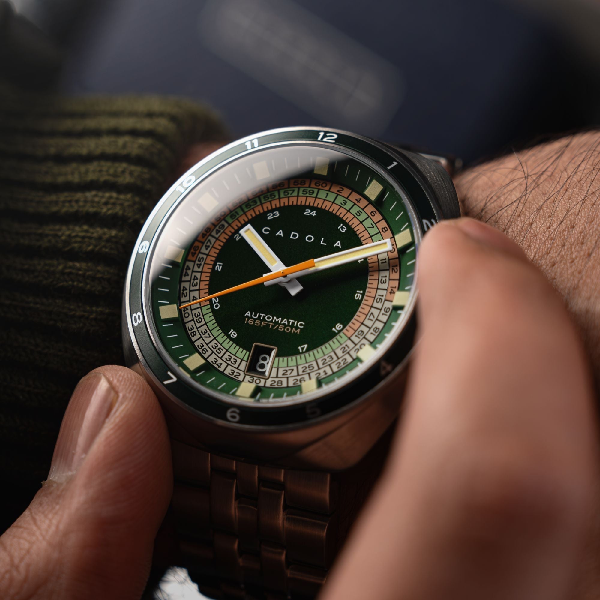 CADOLA Cadola Giulia Suprema Automatic Evergreen Watch CD-1044-55