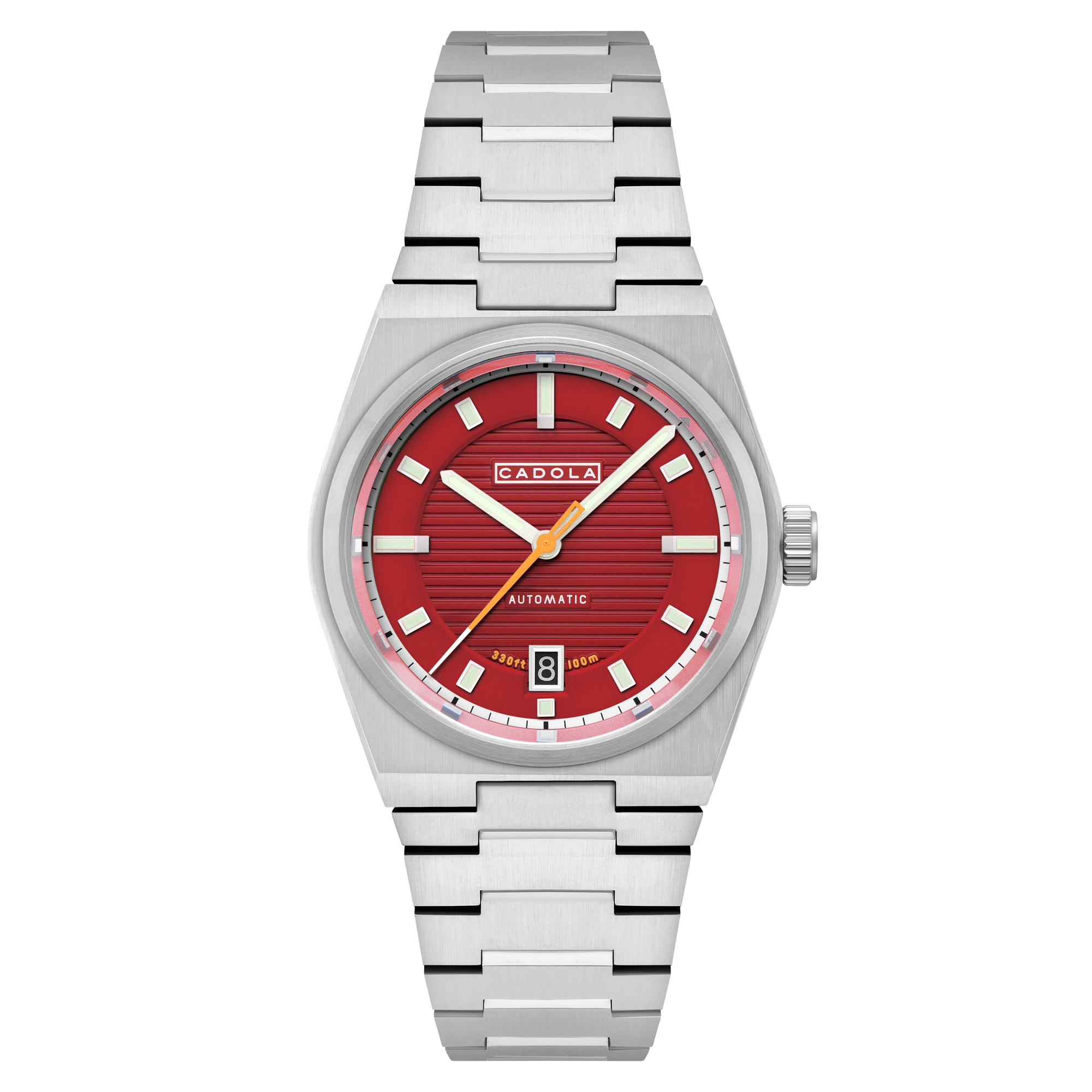 CADOLA Cadola Lydden Hill Automatic Bumper Red Watch CD-1056-44