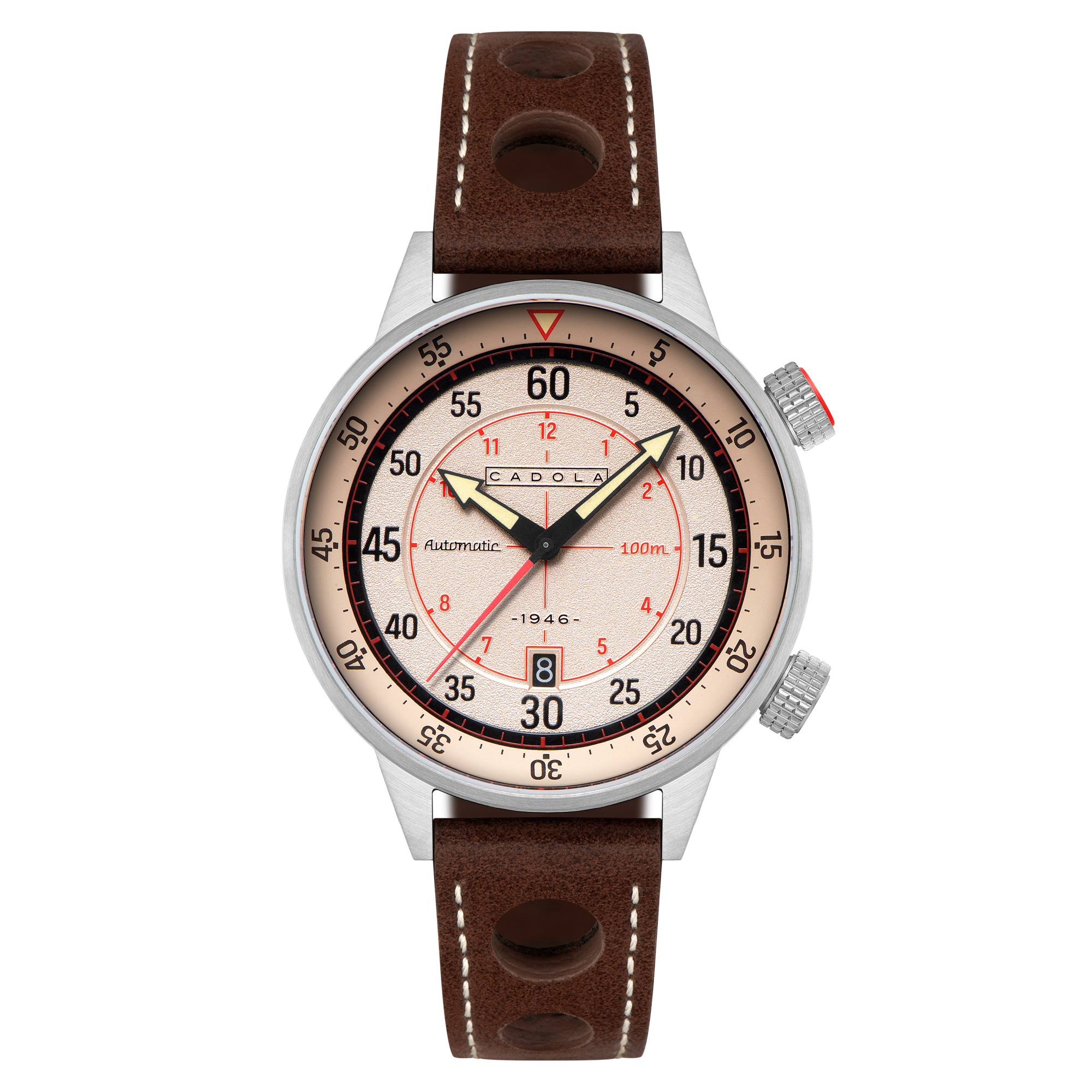 CADOLA Cadola Rally Timer Automatic Dove Grey Men's Watch CD-1059-02