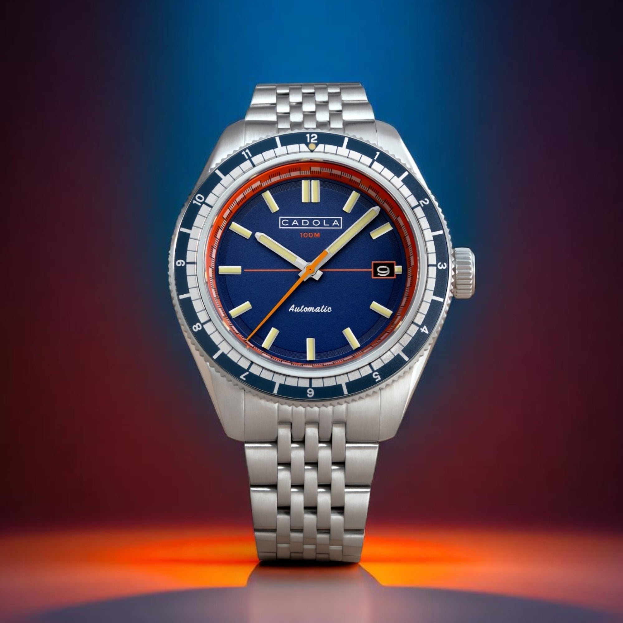 Cadola Ahrens Blue Streak Automatic Men's Watch CD-1061-44