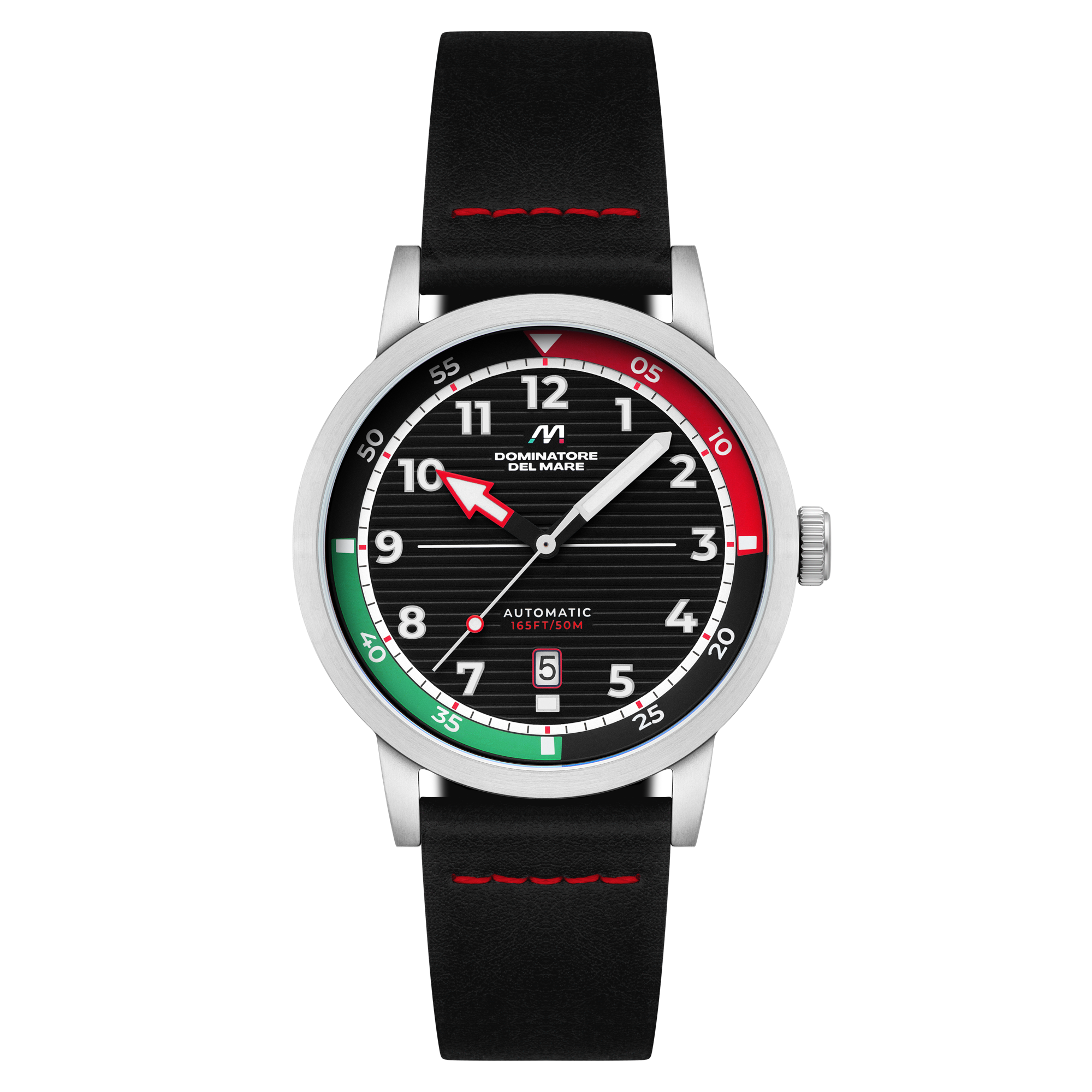 Dominatore Del Mare Dominatore Del Mare Camogli Automatic Pot Black Men's Watch DD-8025-01