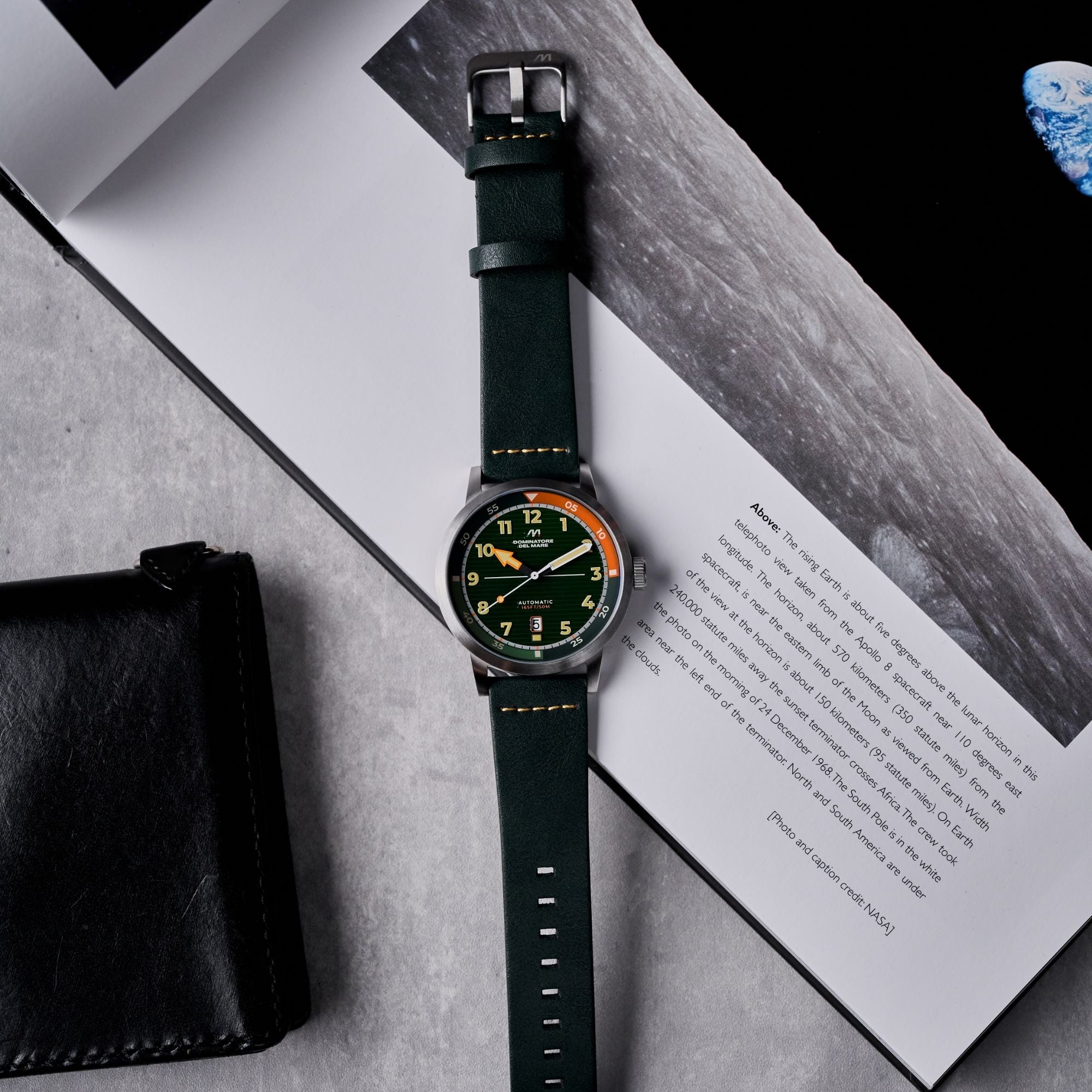 Dominatore Del Mare Dominatore Del Mare Camogli Automatic Vert Green Men's Watch DD-8025-03