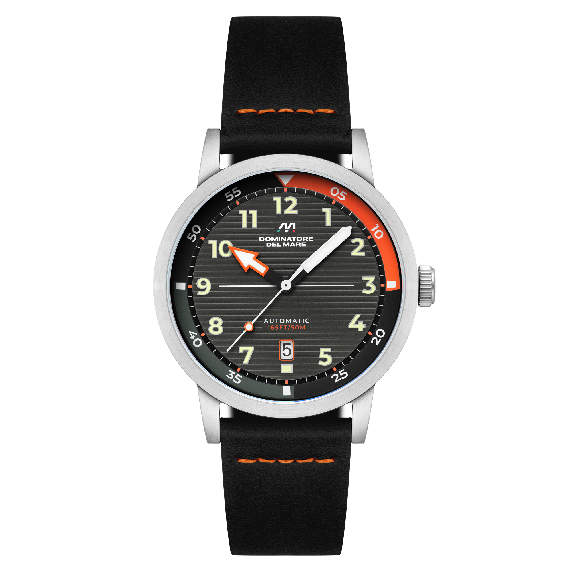 Dominatore Del Mare Dominatore Del Mare Camogli Automatic Smoke Grey Men's Watch DD-8025-04