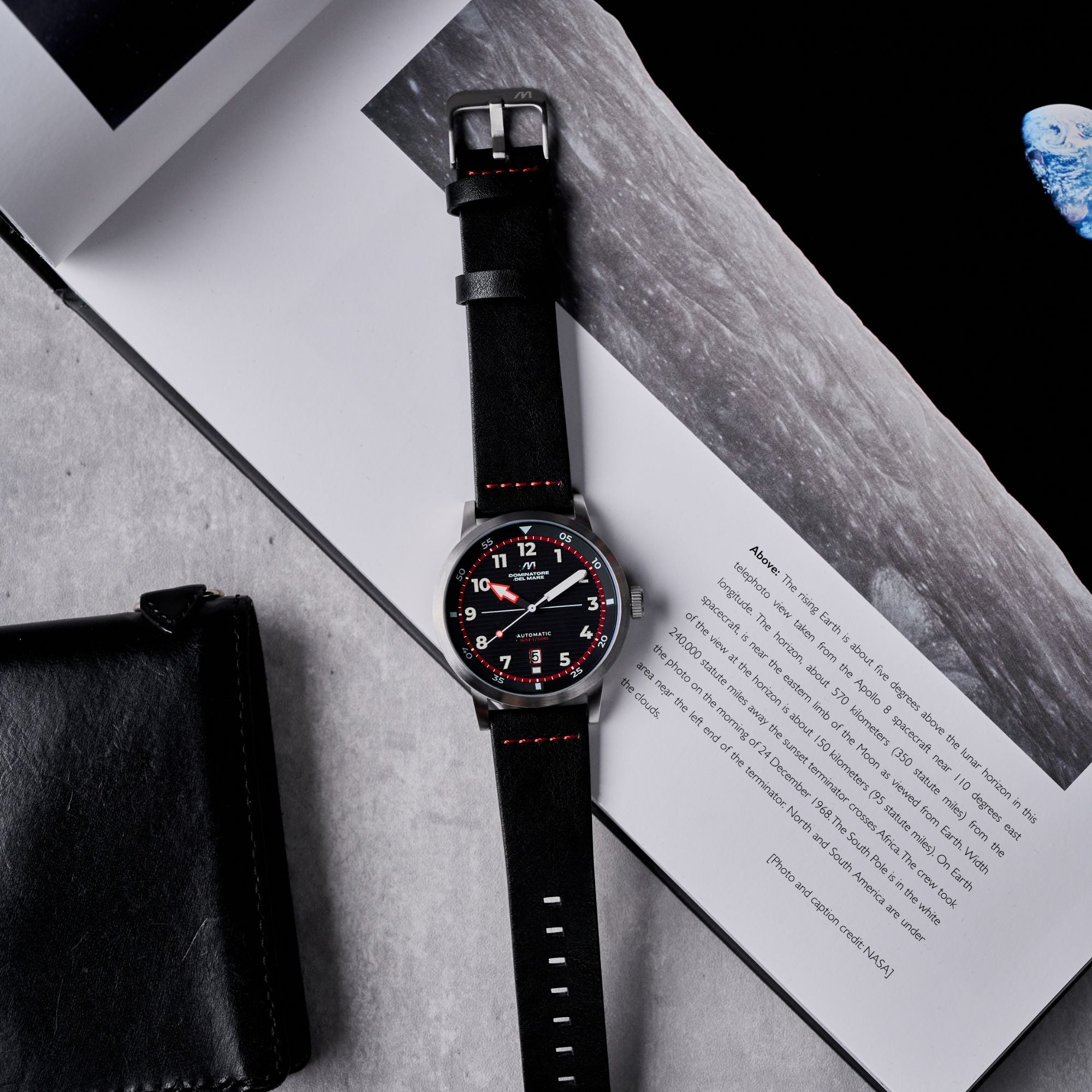 Dominatore Del Mare Dominatore Del Mare Camogli Automatic Traffic Black Men's Watch DD-8025-06