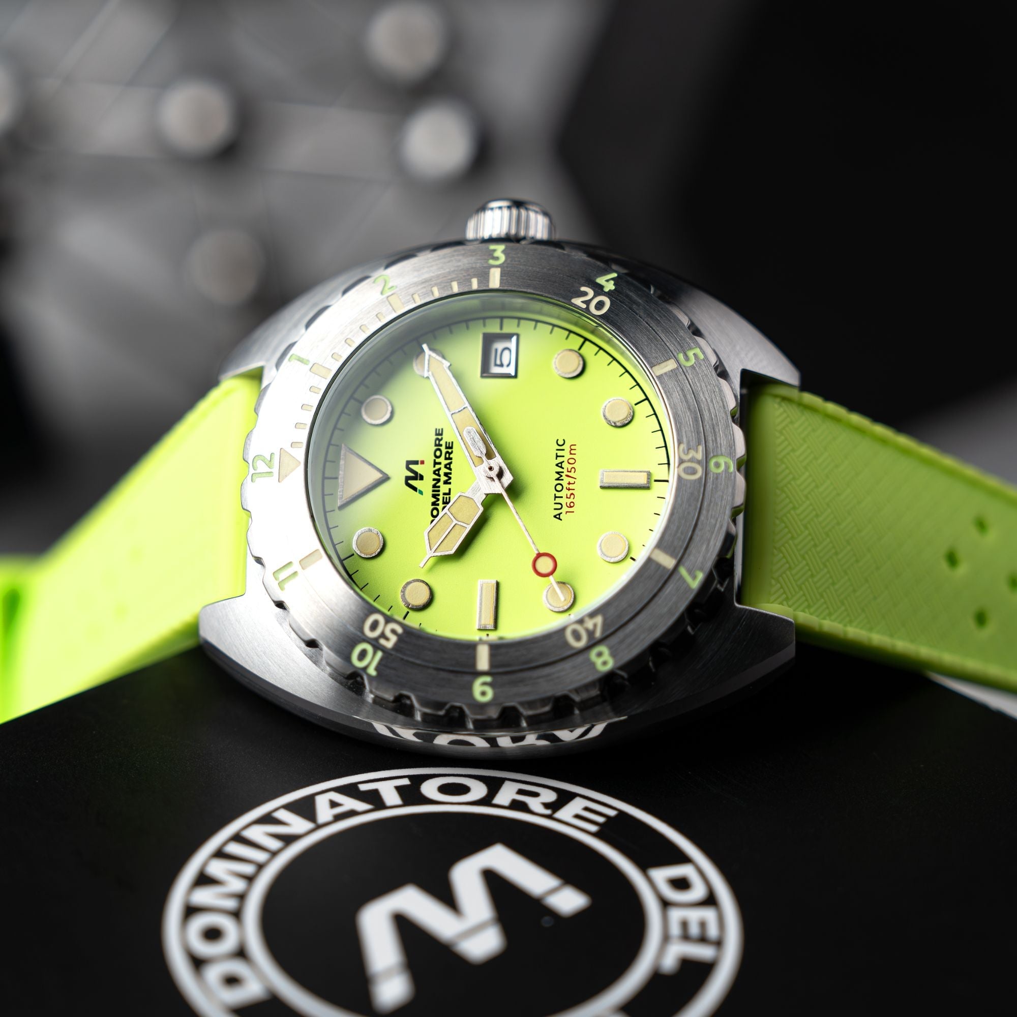Dominatore Del Mare Dominatore Del Mare Amalfi Automatic Lime Green Men's Watch DD-8028-05
