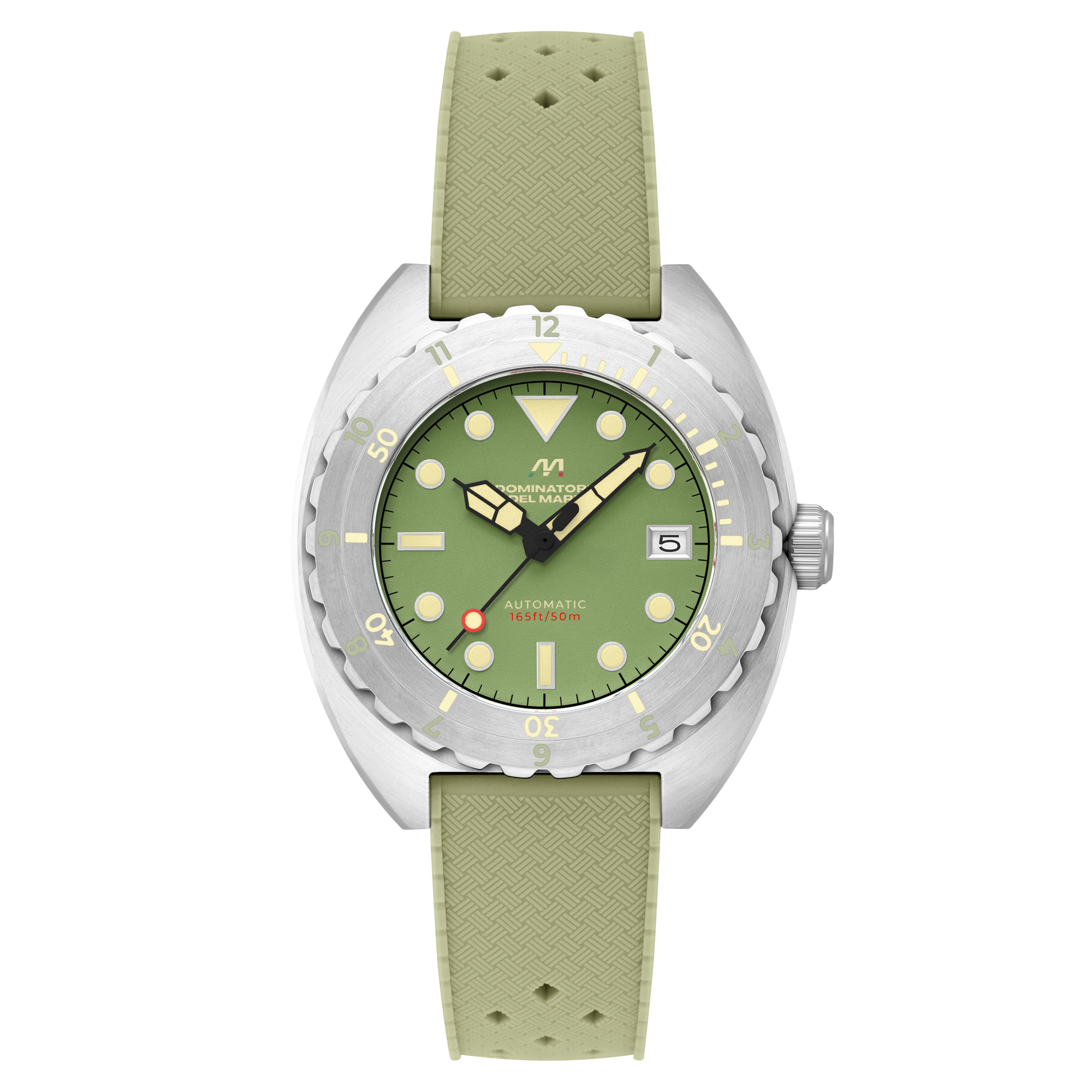 Dominatore Del Mare Dominatore Del Mare Amalfi Automatic Fawn Green Men's Watch DD-8028-07