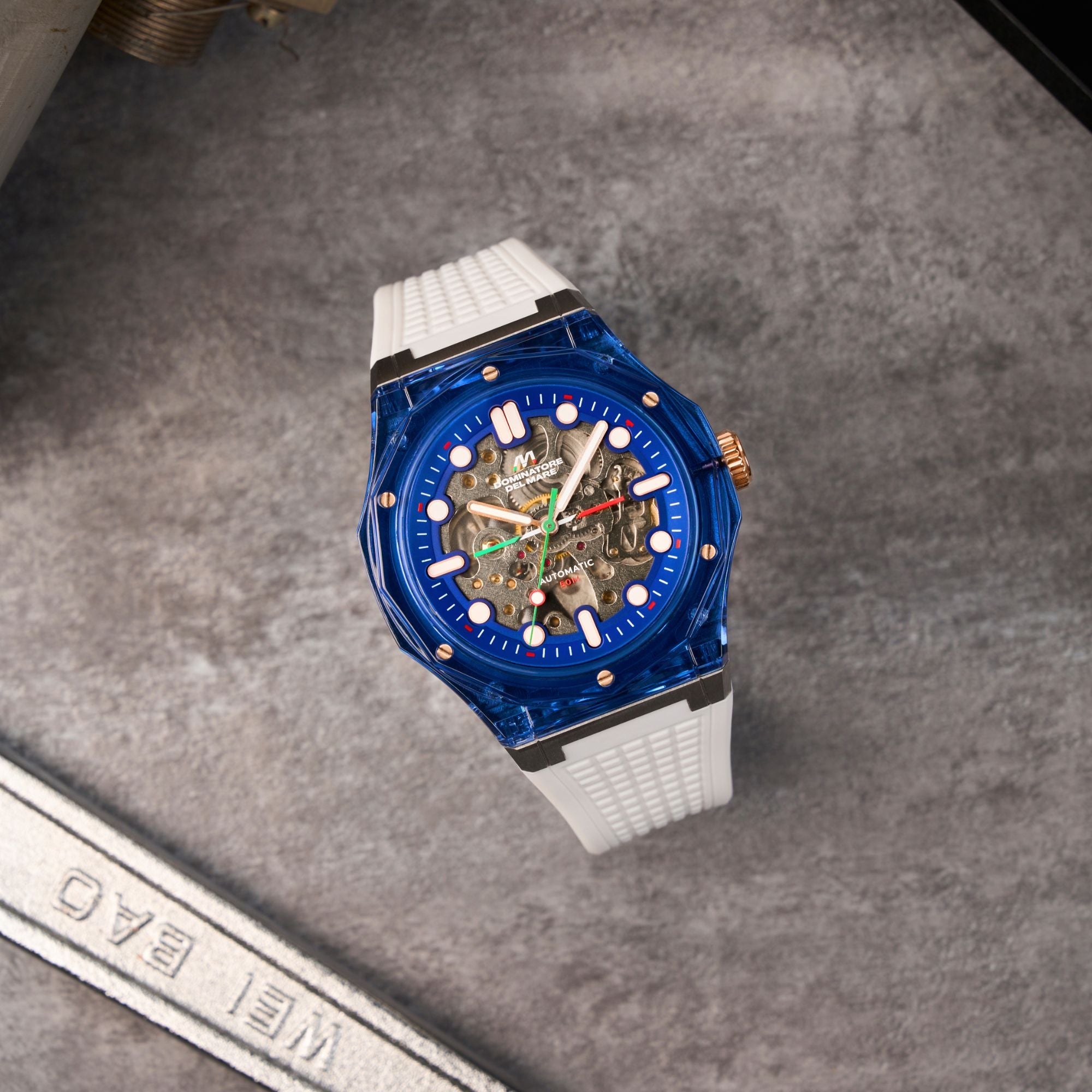 Dominatore Del Mare Dominatore Del Mare Ravello Automatic Marine Blue Men's Watch DD-8029-07