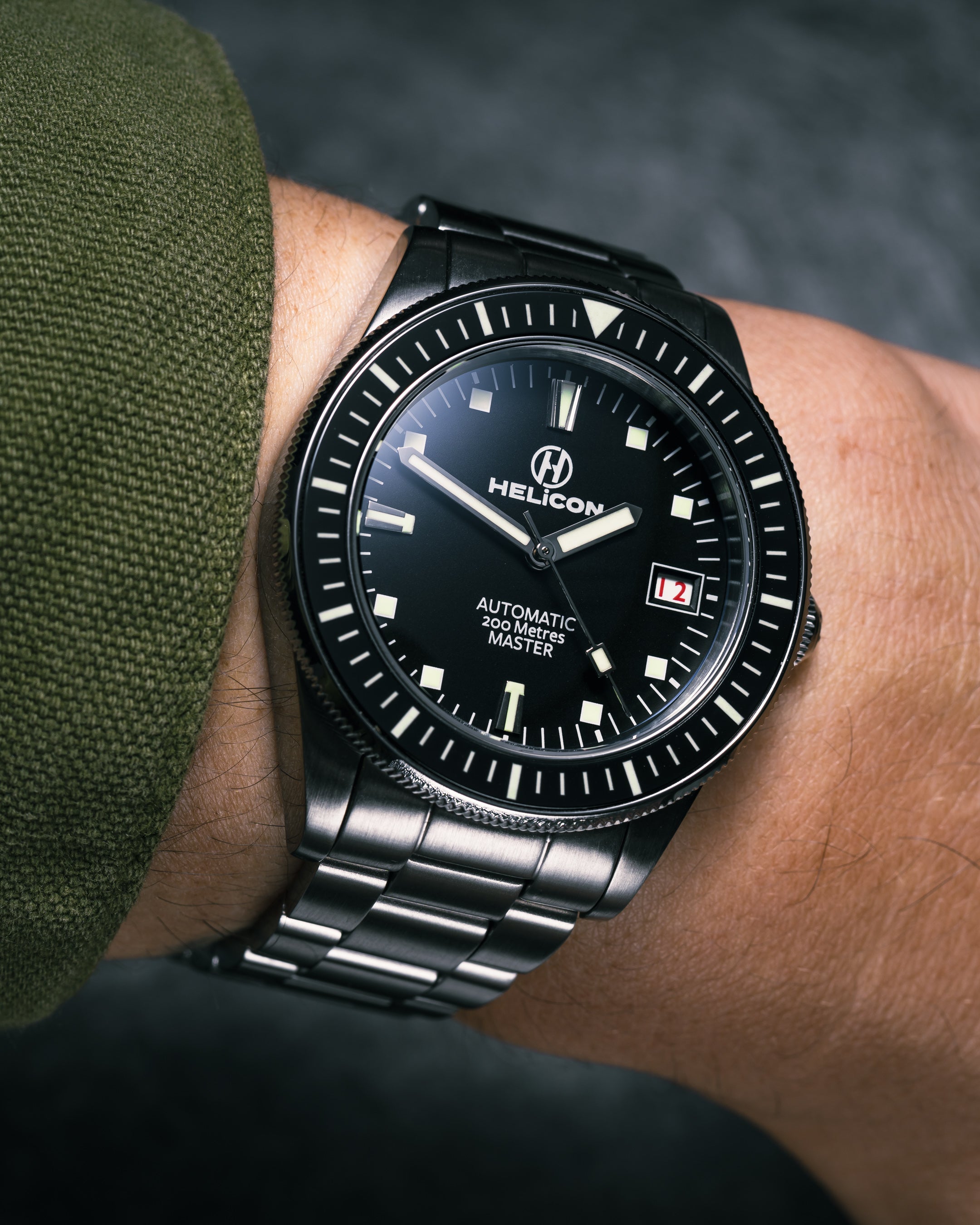 Helicon Helicon Master 62 Dive Watch Granite