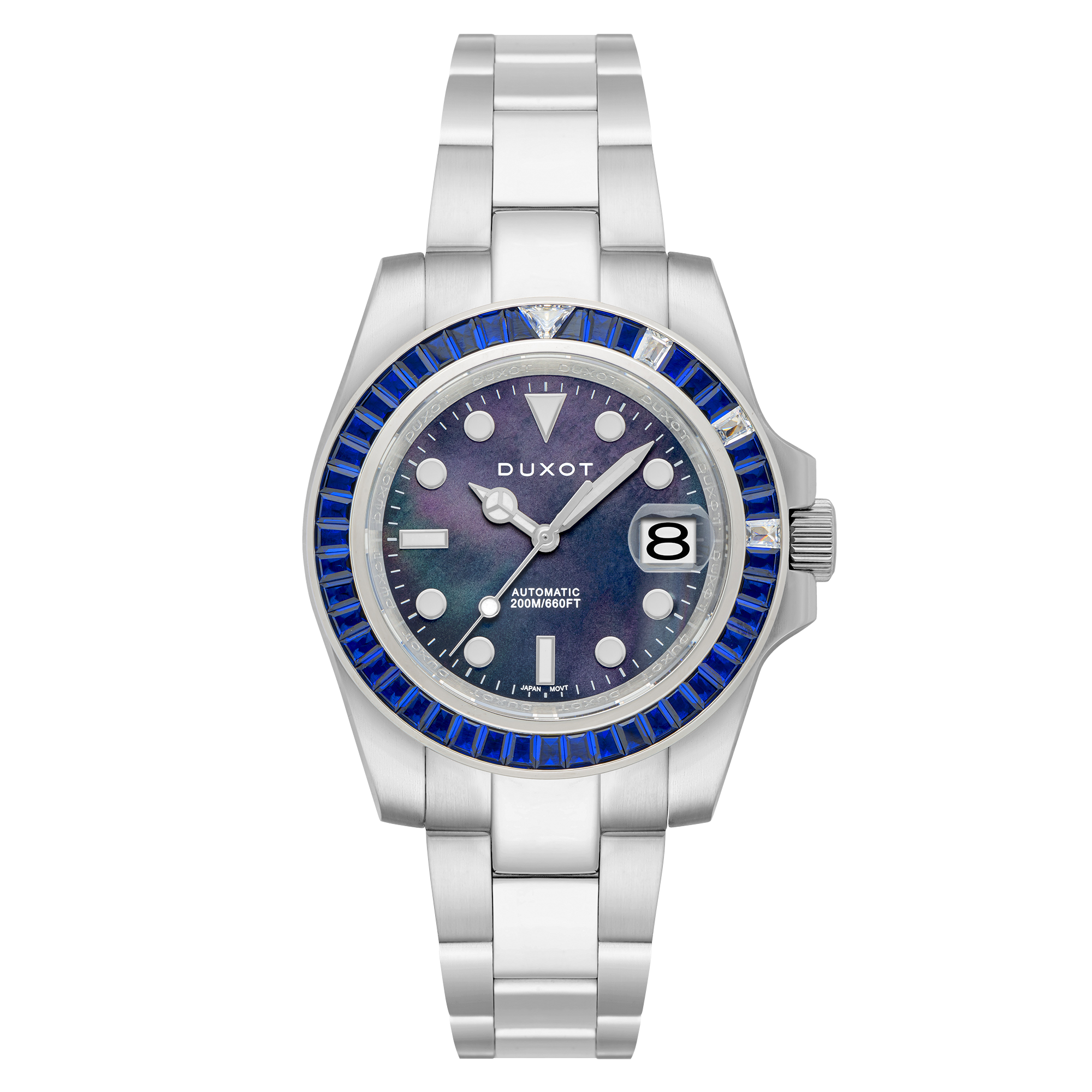 DUXOT Duxot Atlantica Japanese Automatic Deep Blue Watch DX-2047-NN-D (Damaged Packaging)