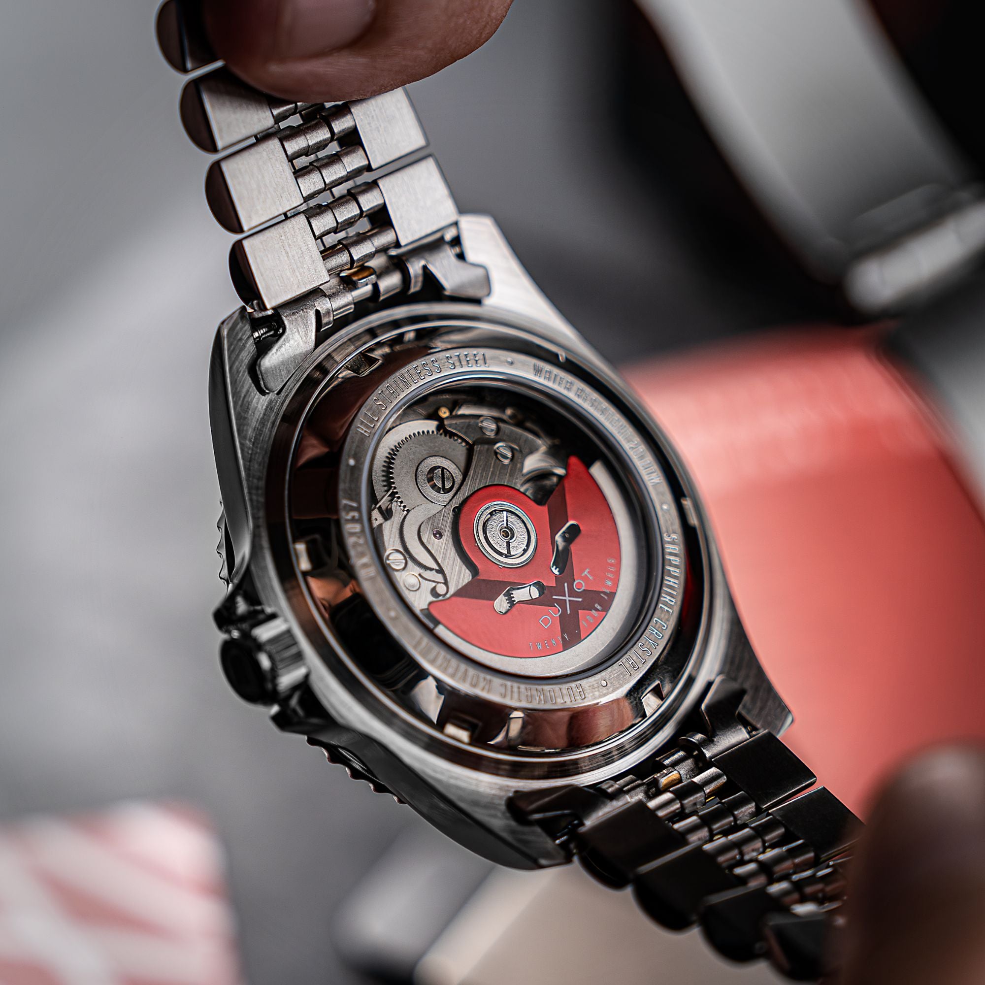 DUXOT Duxot Atlantica Diver Automatic Pitch Black Men's Watch DX-2057-77