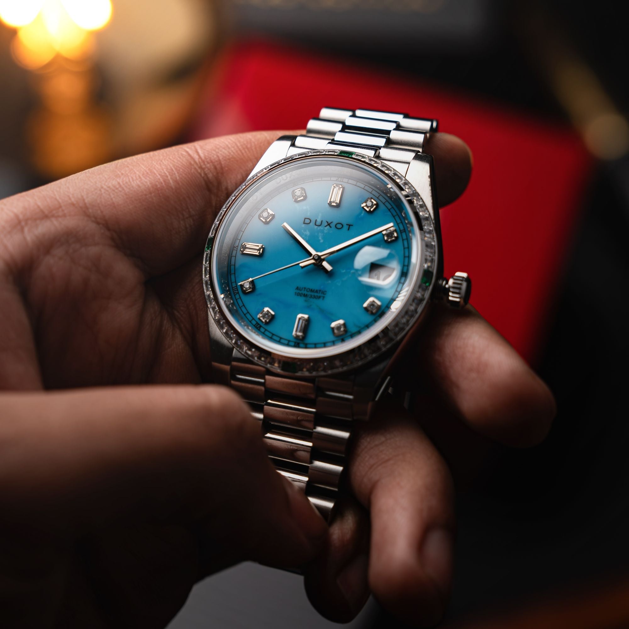 DUXOT Duxot Serenata Automatic Limited Edition Turquoise Men's Watch DX-2058-11