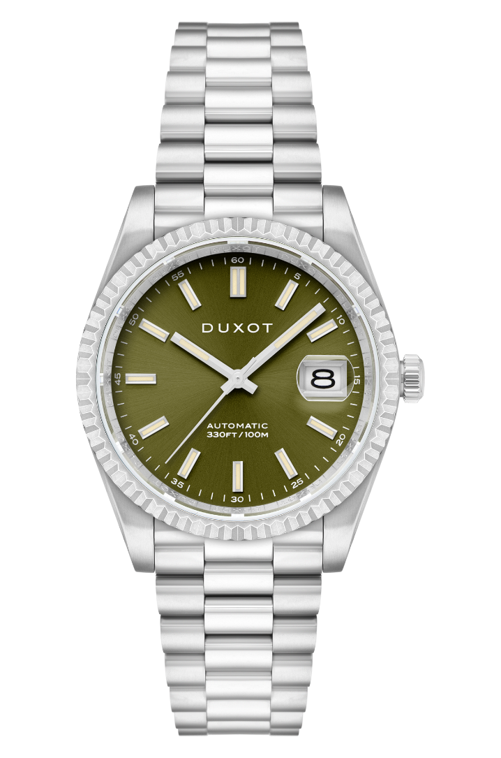 Duxot Marcel Automatic Olive Green Men's Watch DX-2059-77