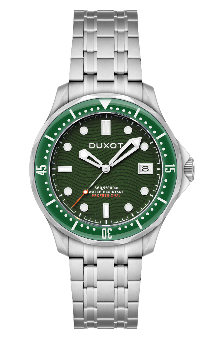 DUXOT Duxot Henri Diver Automatic Elite Green Men's Watch DX-2060-33