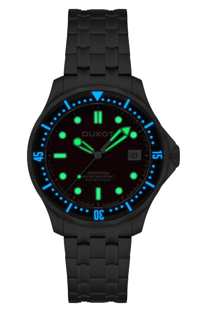 DUXOT Duxot Henri Diver Automatic Maroon Red Men's Watch DX-2060-55