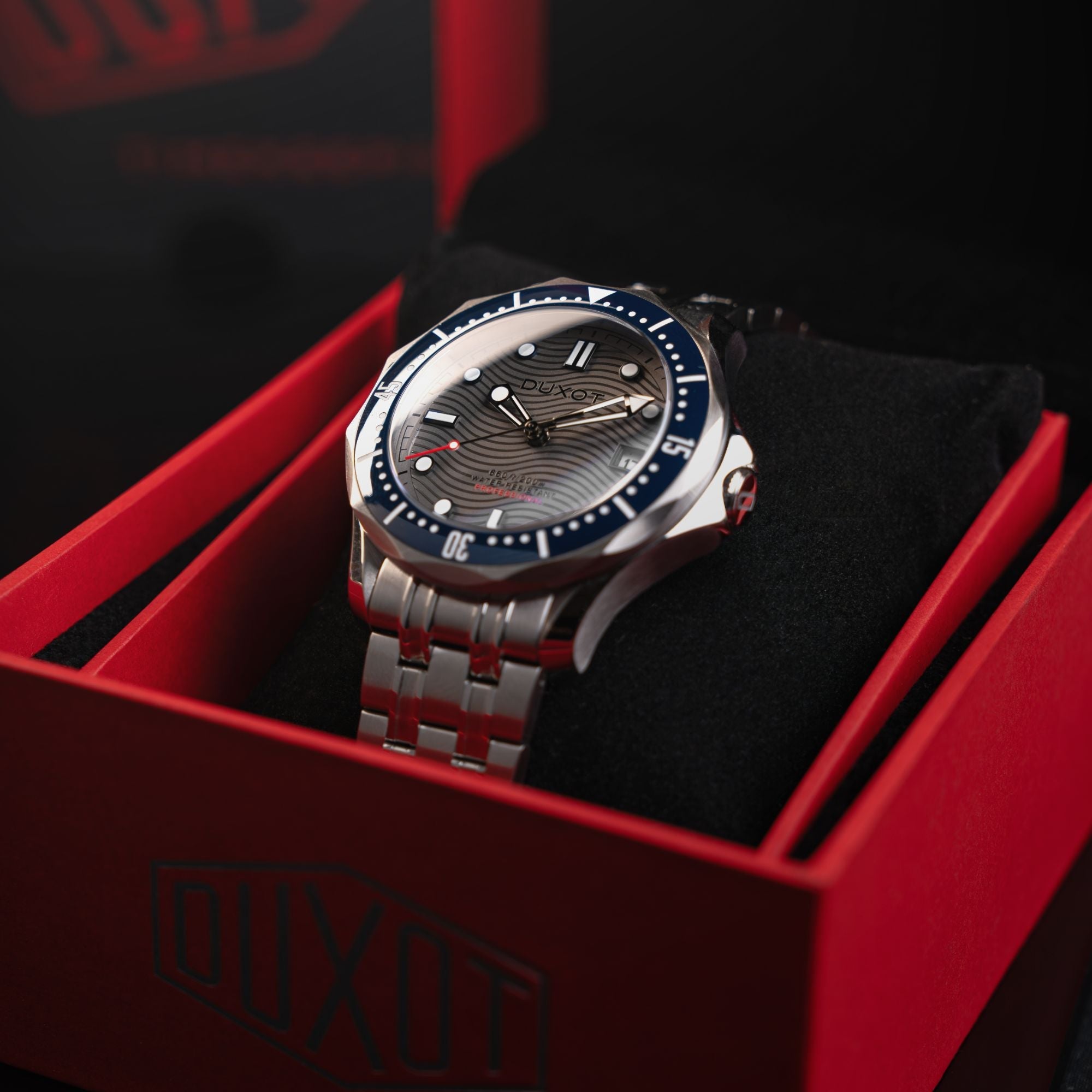 DUXOT Duxot Henri Diver Automatic Ash Grey Men's Watch DX-2060-66