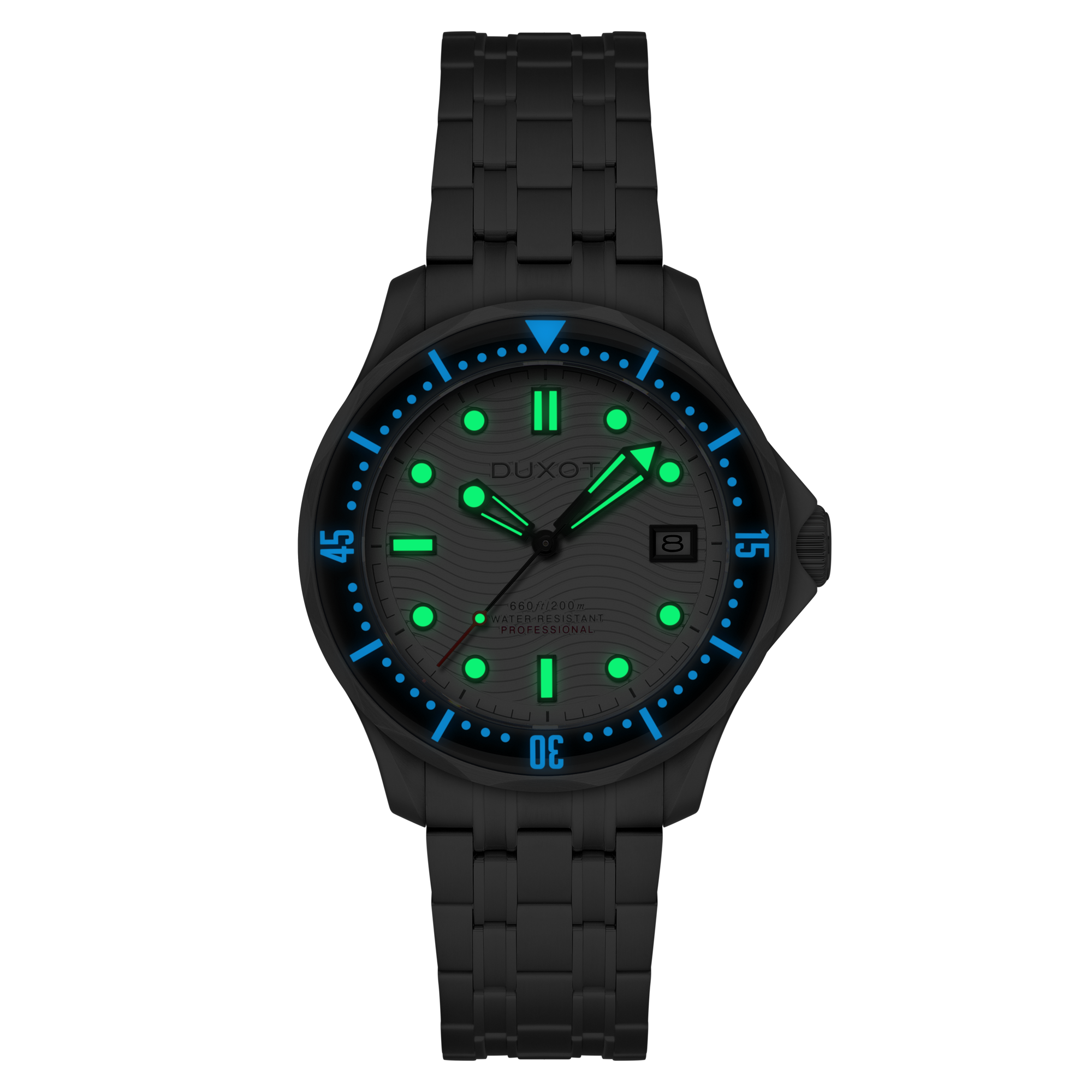 DUXOT Duxot Henri Diver Automatic Matt Silver Men's Watch DX-2060-77