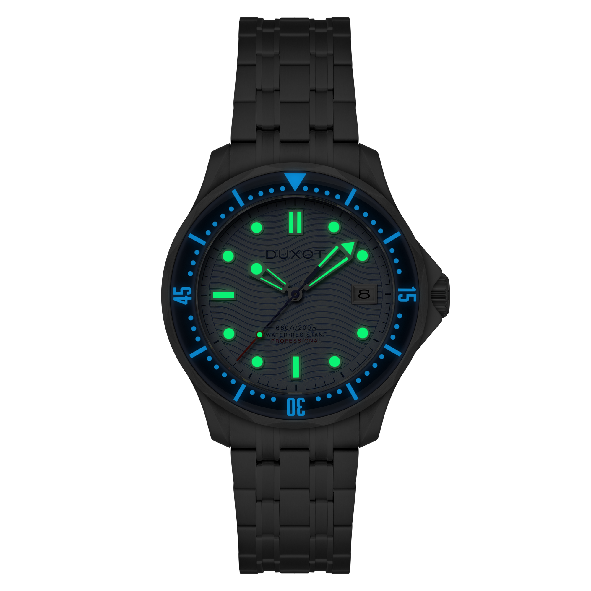 DUXOT Duxot Henri Diver Automatic Ice Blue Men's Watch DX-2060-88