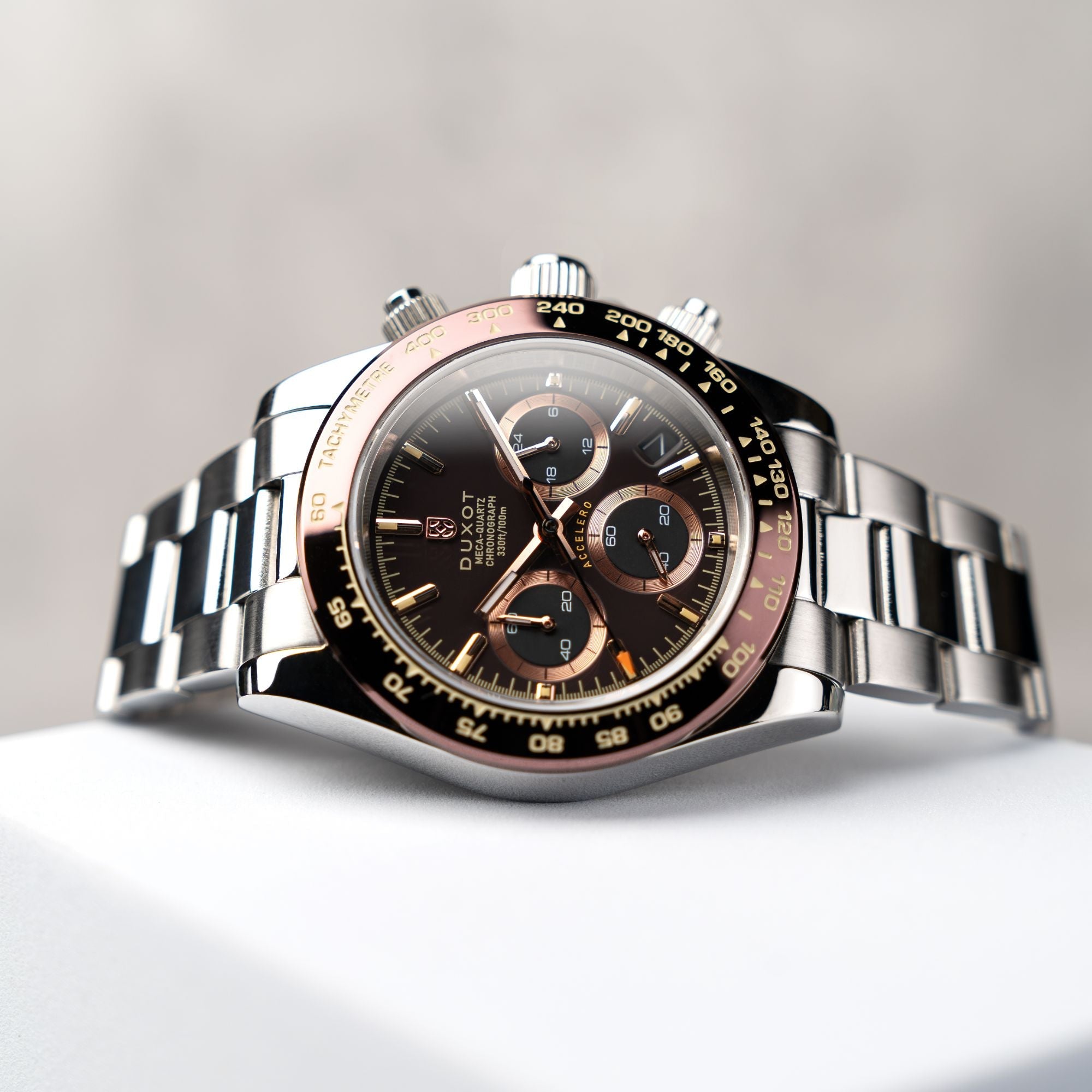 DUXOT Duxot Accelero Chronograph Chestnut Brown Watch DX-2065-44