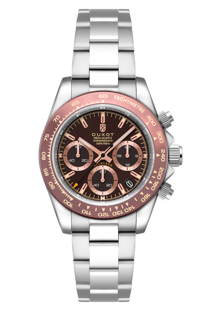 DUXOT Duxot Accelero Chronograph Chestnut Brown Watch DX-2065-44