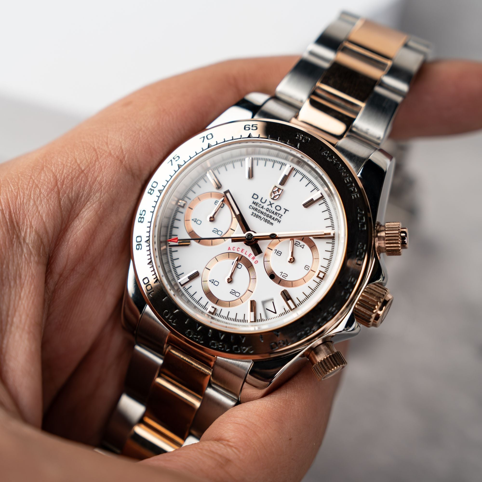 DUXOT Duxot Accelero Chronograph Cascading White Watch DX-2065-77