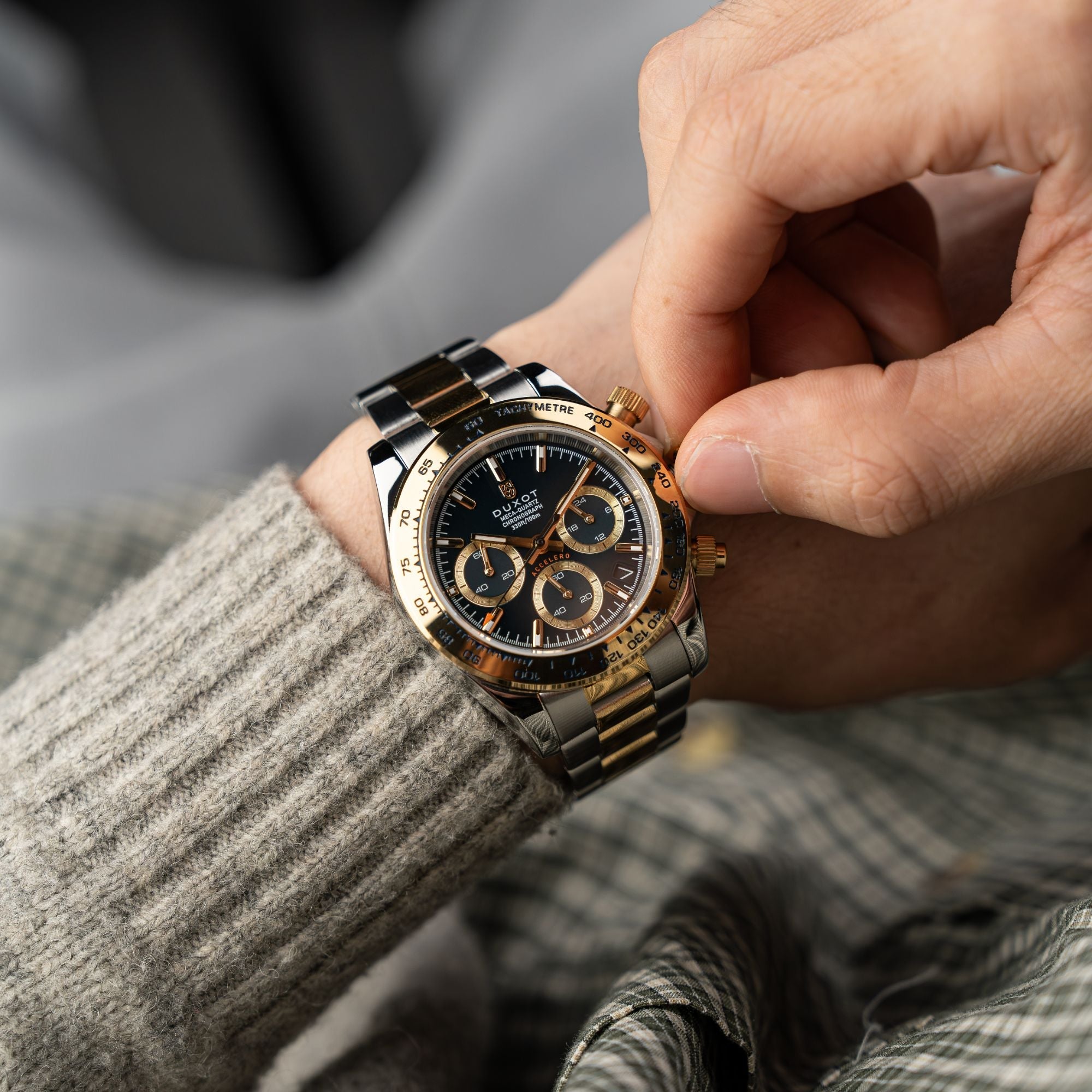 DUXOT Duxot Accelero Chronograph Oxford Blue Watch DX-2065-88