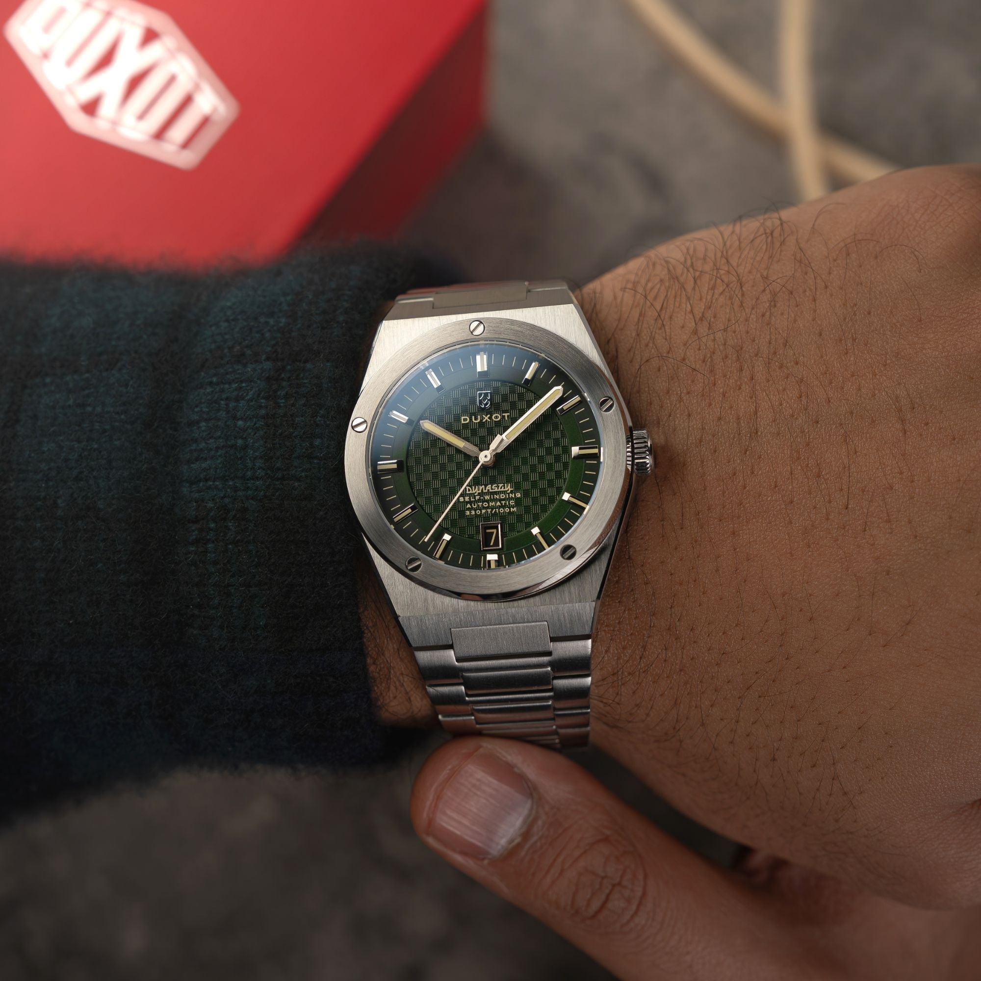 DUXOT Duxot Bastia Automatic Elite Green Men's Watch DX-2068-55