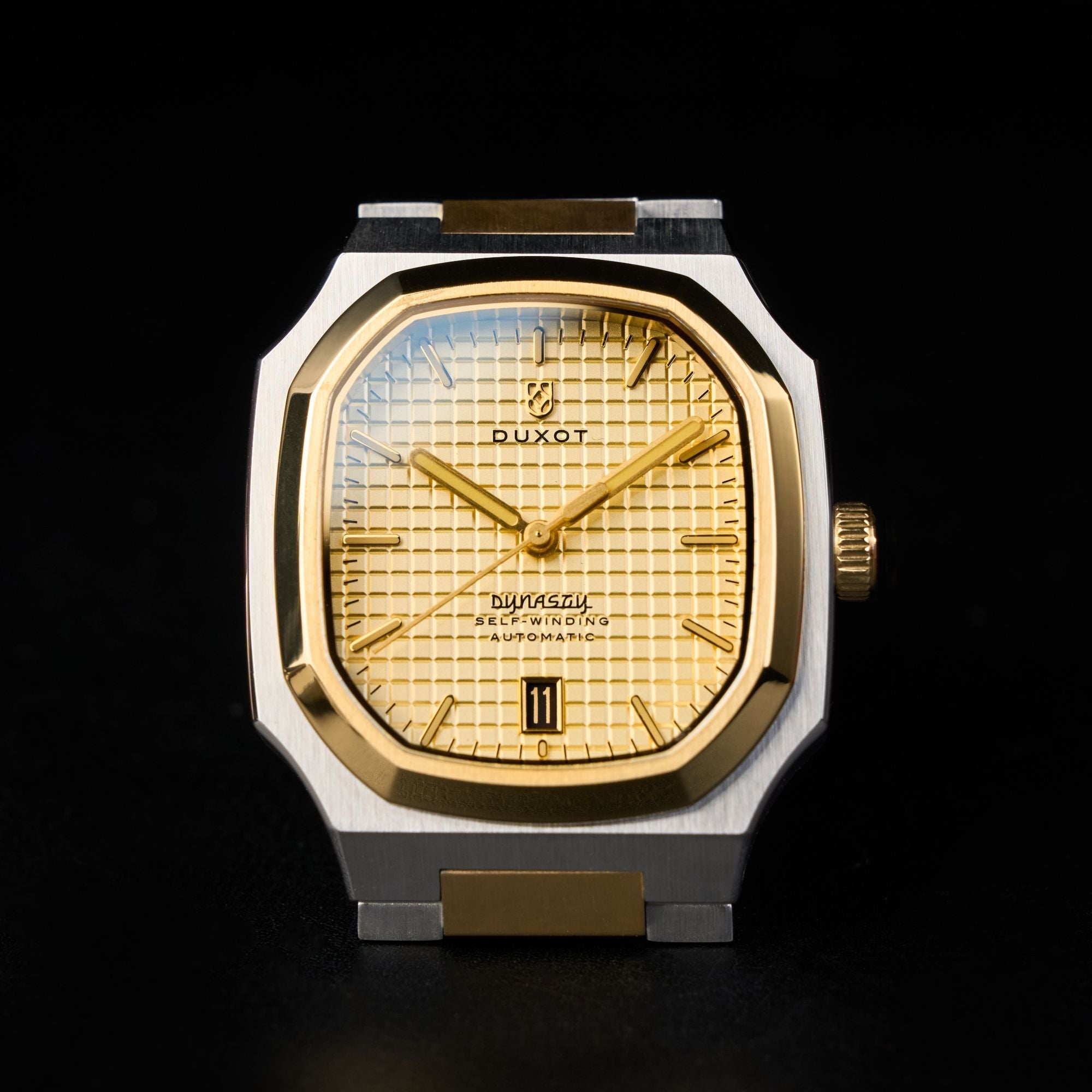 DUXOT Duxot Colmar Automatic Two Tone Gold Men's Watch DX-2069-44