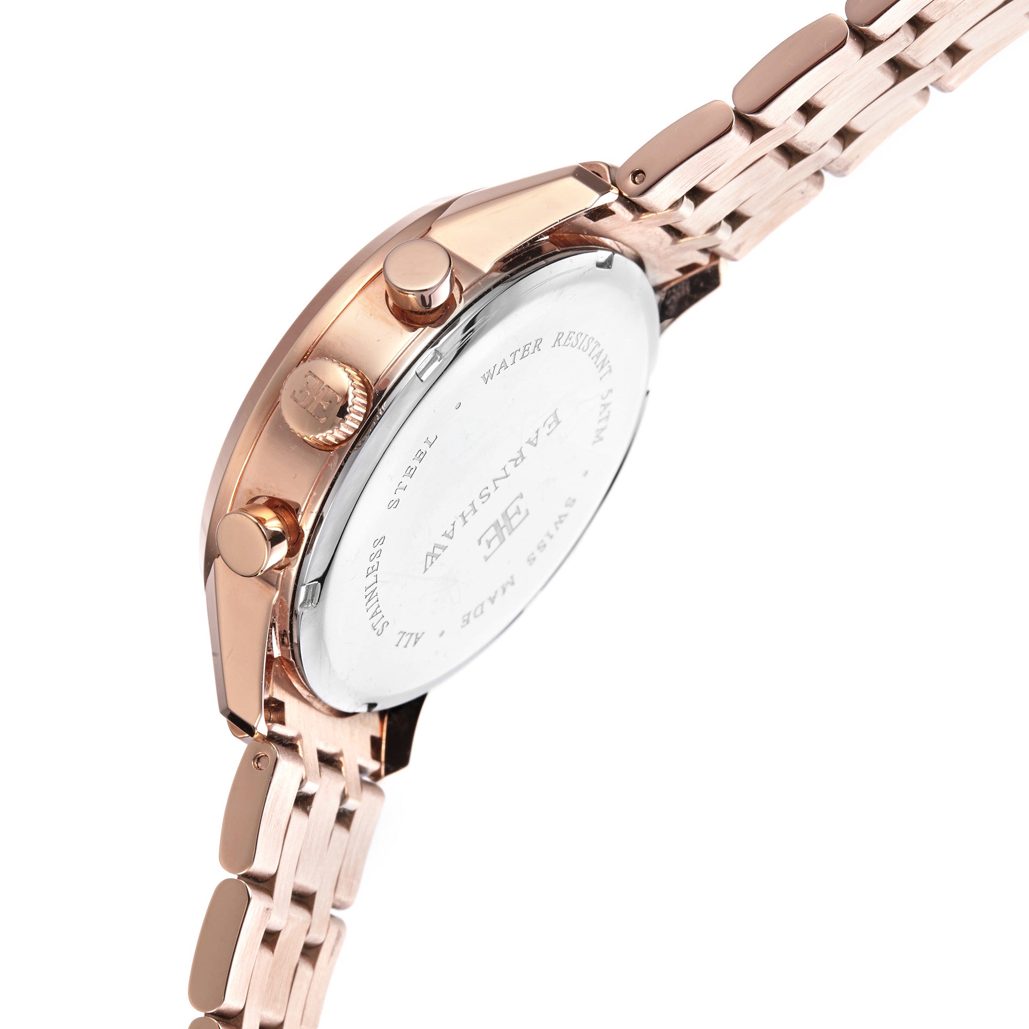 THOMAS EARNSHAW Thomas Earnshaw Officer Swiss Quartz Dusty Rose Men's Watch ES-0017-44