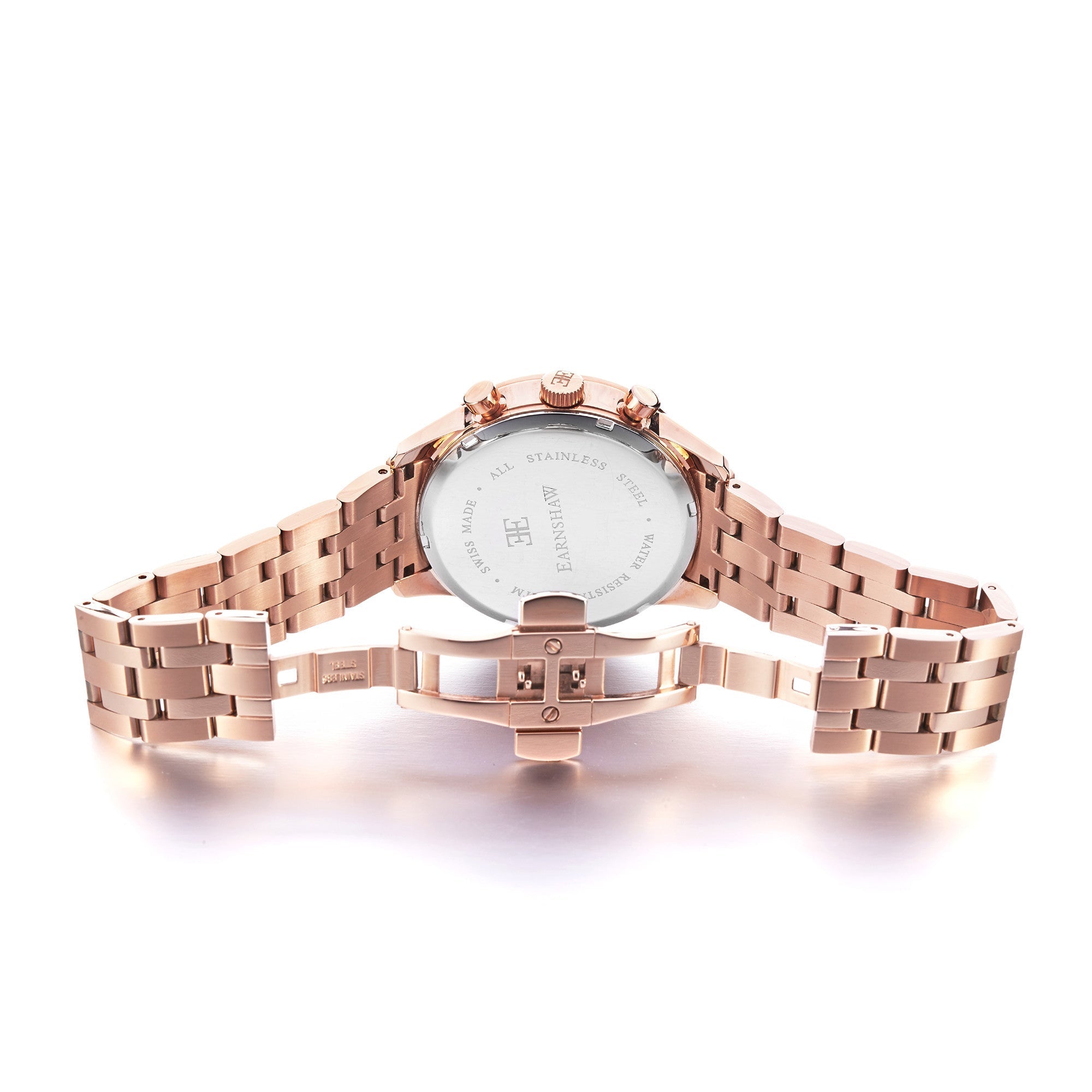 THOMAS EARNSHAW Thomas Earnshaw Officer Swiss Quartz Dusty Rose Men's Watch ES-0017-44
