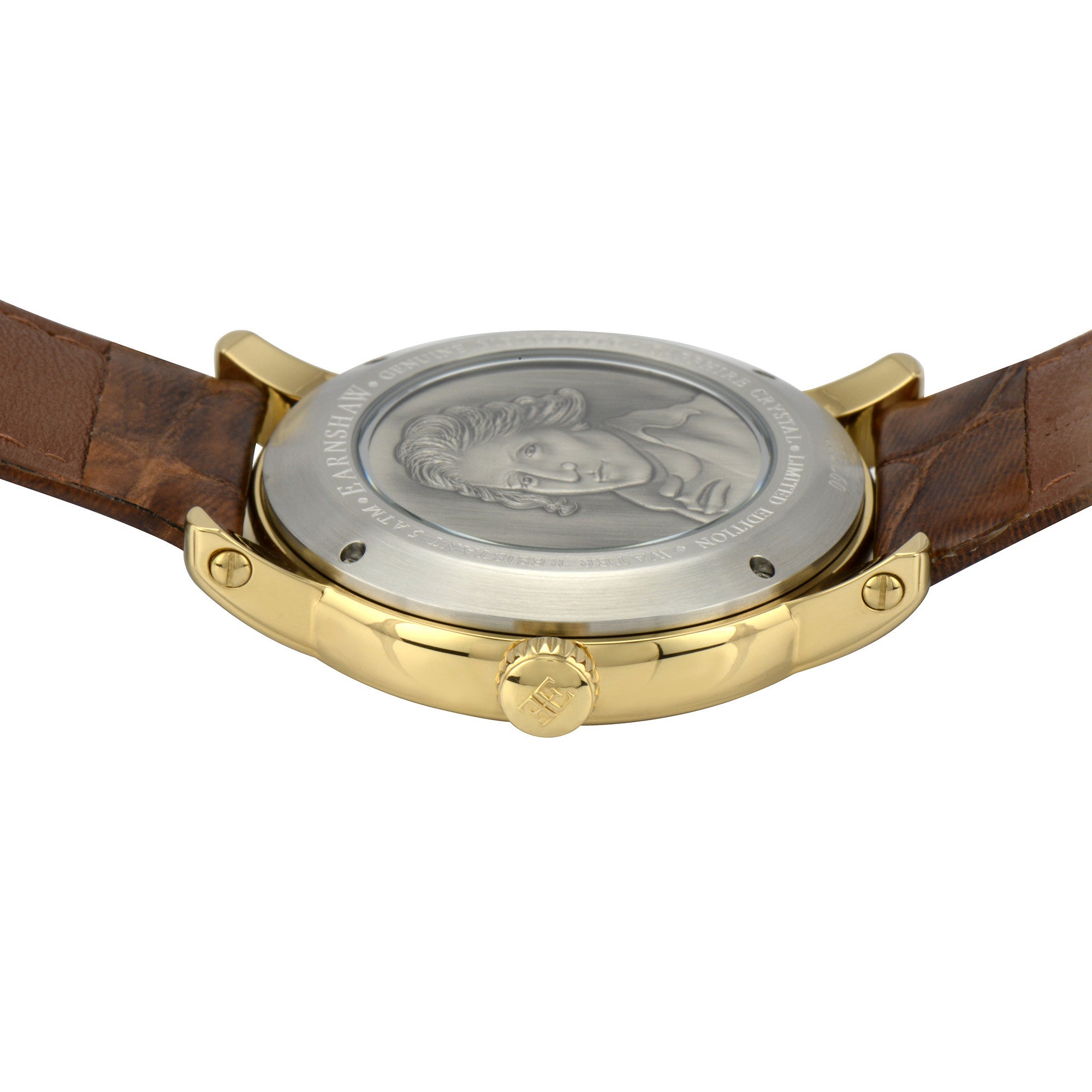 THOMAS EARNSHAW Thomas Earnshaw Meteorite Gold Meteorite Men's Watch ES-0026-02