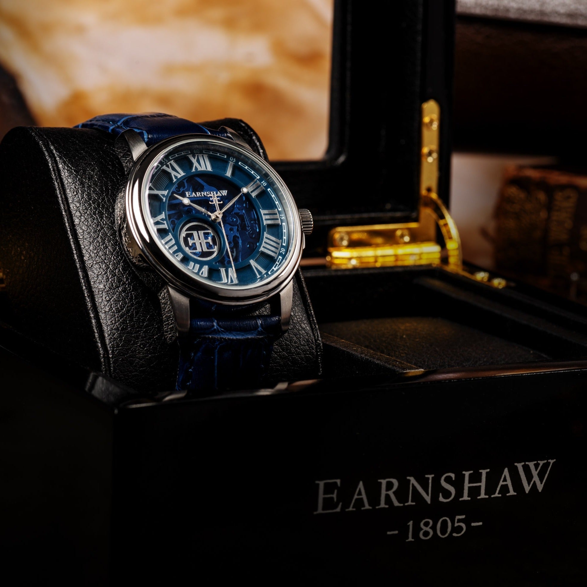 Thomas Earnshaw Thomas Earnshaw Beagleswiss Automatic Men's Rose Gold Watch ES-0028-08