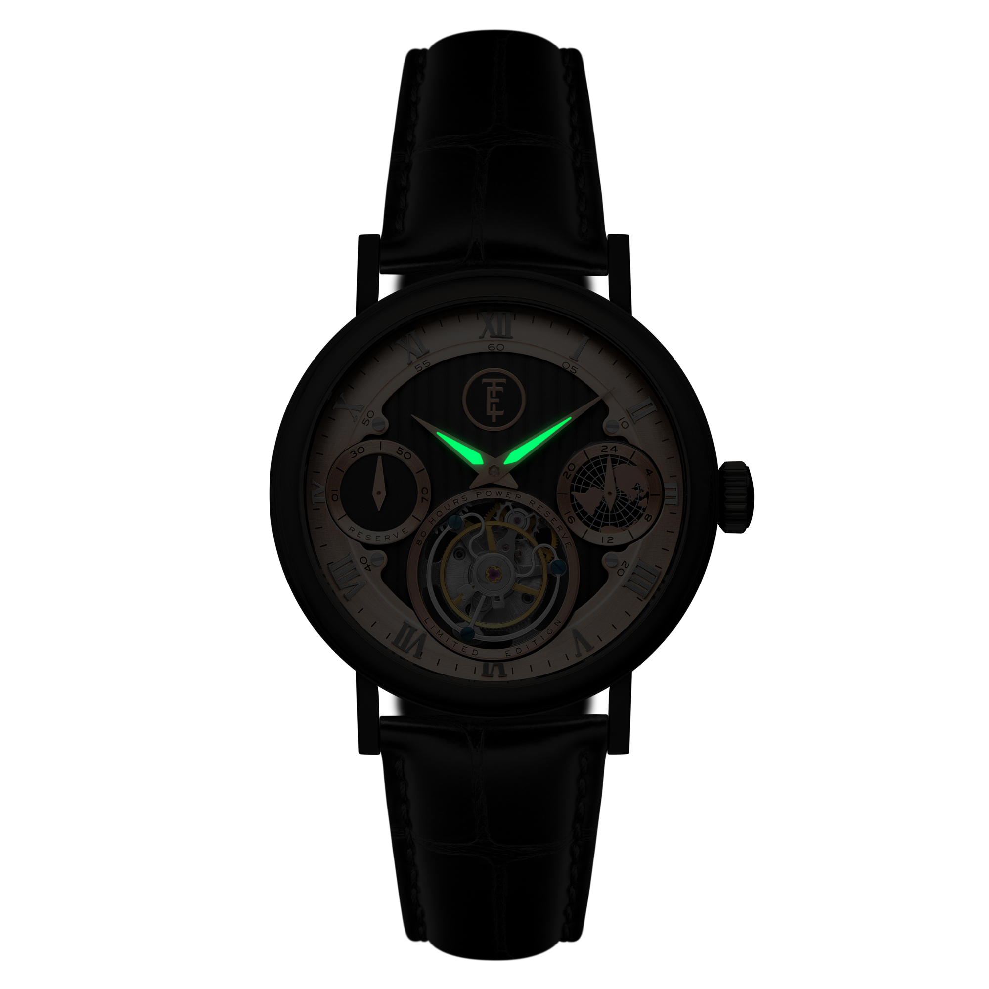 THOMAS EARNSHAW Thomas Earnshaw Celestial Halley Tourbillon Limited Edition Men's Watch ES-8262-0E